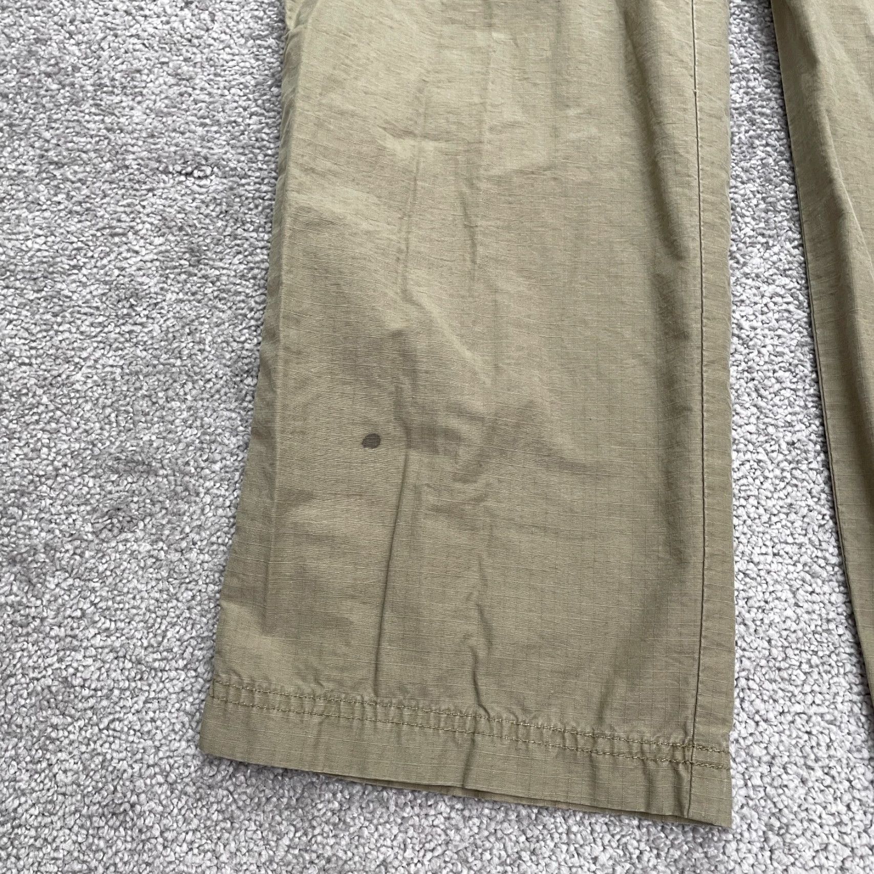 Vintage Columbia Pants Mens 36W 34L Cargo Straight Leg Brown Outdoor Lined Pocket Cargo Pant Size US 36 / EU 52 - 6 Thumbnail
