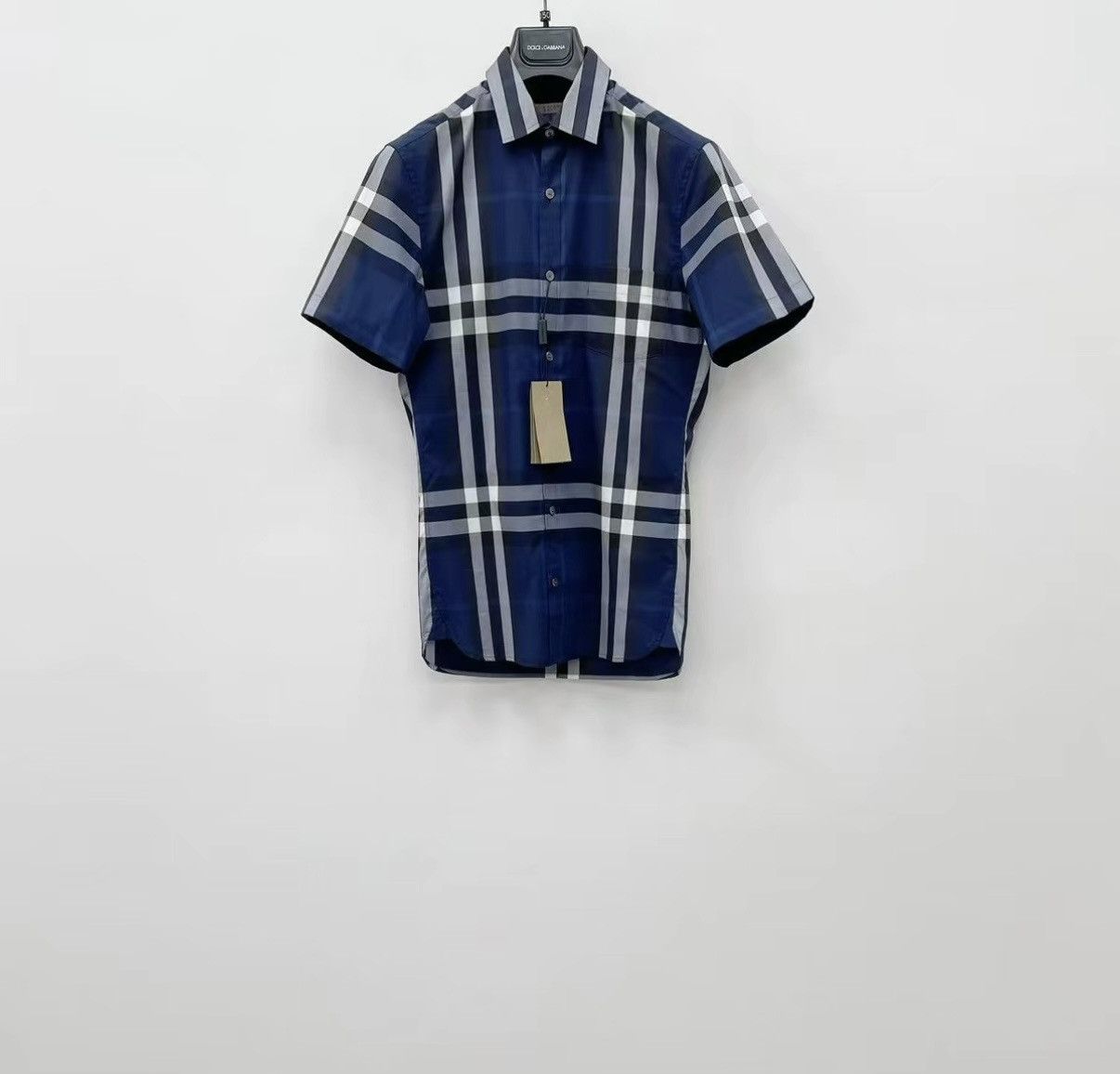 Burberry BURBERRY Stretch Short Sleeve Shirt J30 Size US XS / EU 42 / 0 - 2 Thumbnail