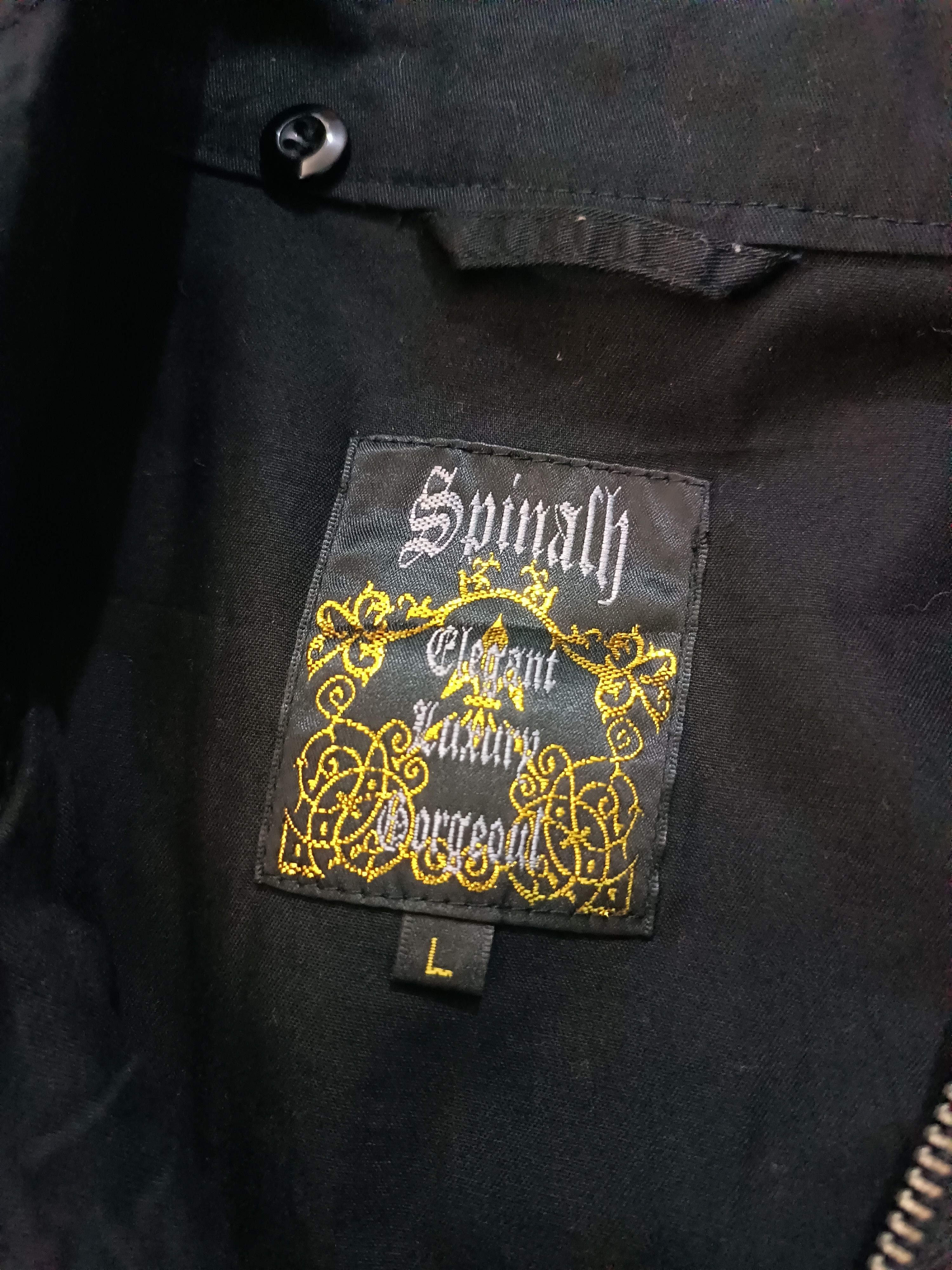 Japanese Brand Y2K Spinash Zip Short Shirt Ifsixwasnine LGB Style Size US L / EU 52-54 / 3 - 5 Thumbnail