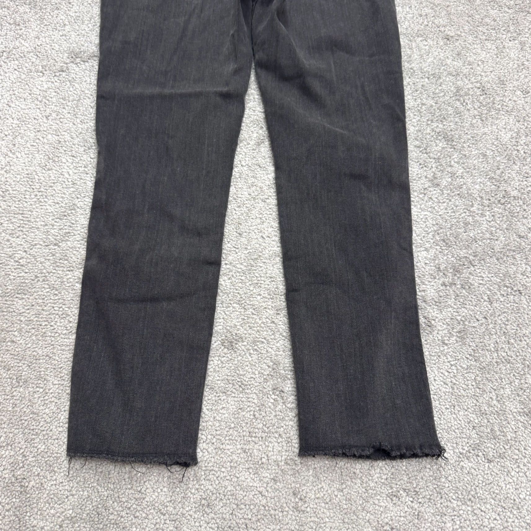 Madewell Madewell Jeans Women High Rise Skinny Cropped Black 27 Inseam 24in Denim Stretch 28x24 5-Pocket Size 27" / US 4 / IT 40 - 5 Thumbnail