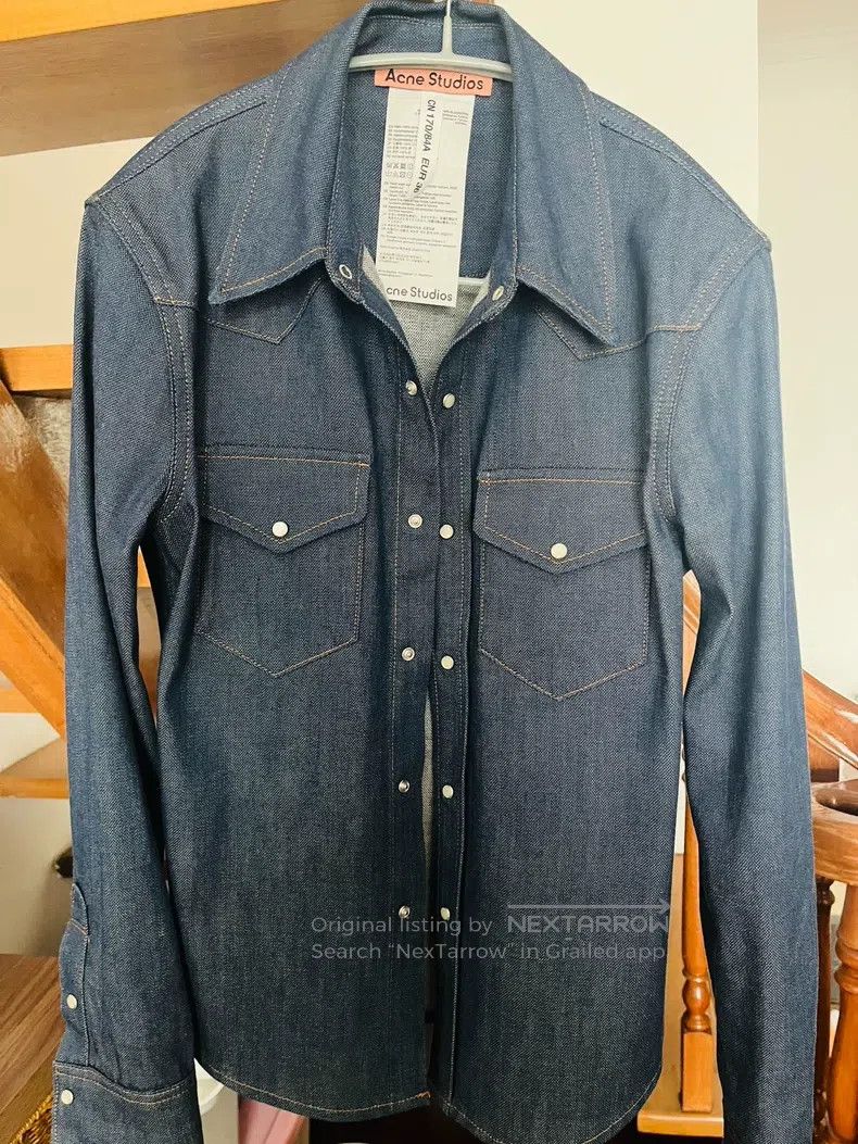 Acne Studios Acne Studios Denim Shirt Size XS / US 0-2 / IT 36-38 - 1 Thumbnail