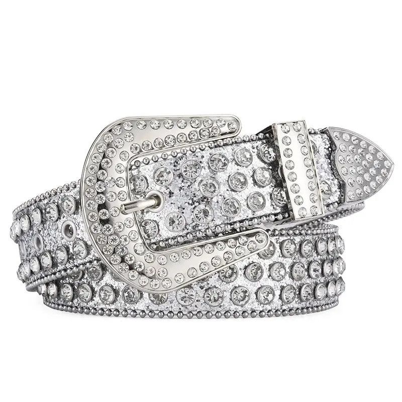 Japanese Brand rhinestone bling bling belt Size ONE SIZE - 2 Thumbnail