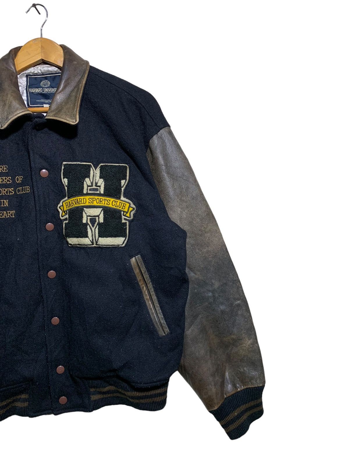 Vintage 🔥VTG HARVARD VARSITY JACKETS Size US L / EU 52-54 / 3 - 3 Thumbnail