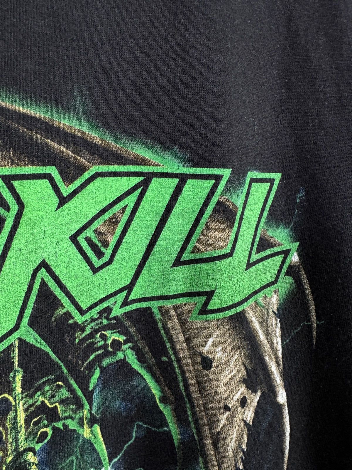 Vintage Overkill The Electric Age Tour Vintage Metal Band T-Shirt Size US XL / EU 56 / 4 - 8 Thumbnail