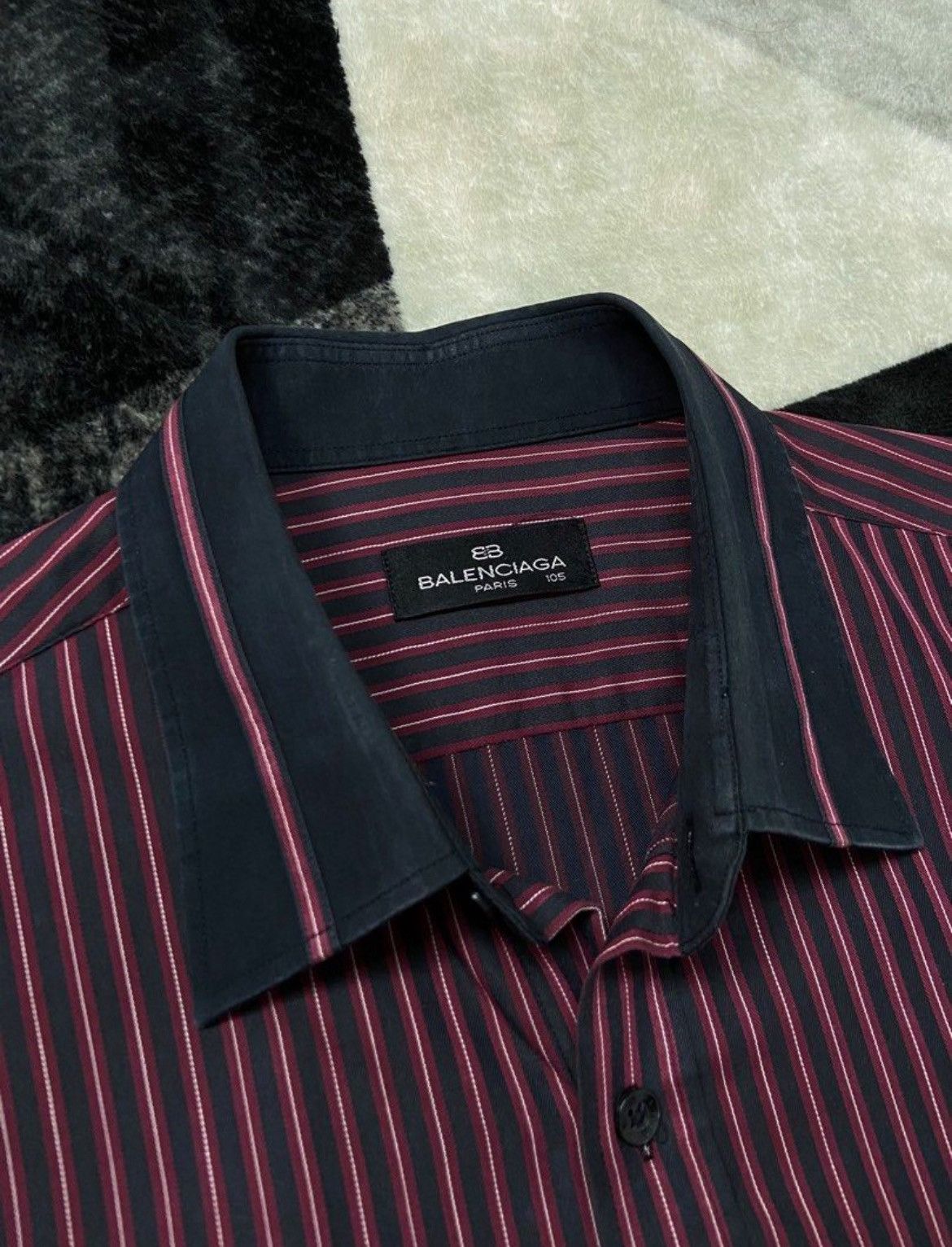 Balenciaga Balenciaga BB Shirt Size US L / EU 52-54 / 3 - 4 Thumbnail