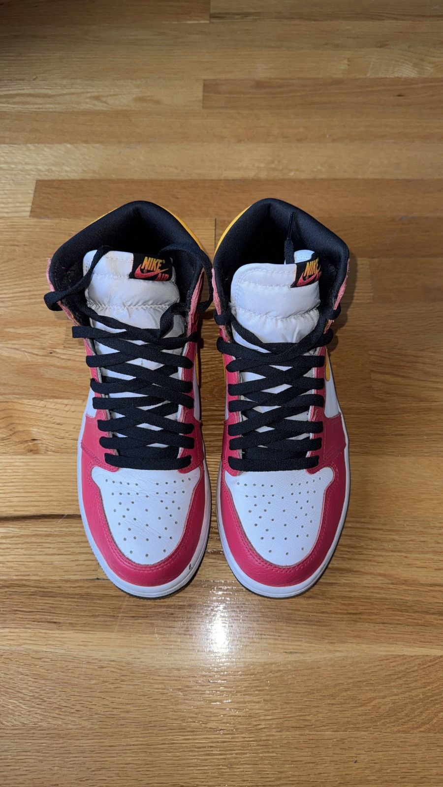 Jordan Brand Jordan 1 “Fusion Red” Size US 9.5 / EU 42-43 - 3 Thumbnail
