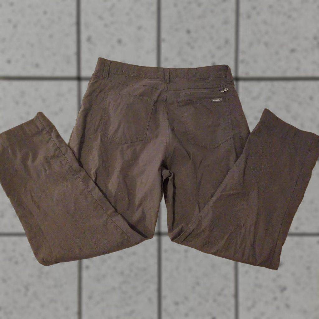 Eddie Bauer Eddie Bauer Pants Gray Chino Slacks 36x30 Mens Regular 34x28 Inseam 30 Outdoor Hiking Size US 36 / EU 52 - 1 Thumbnail