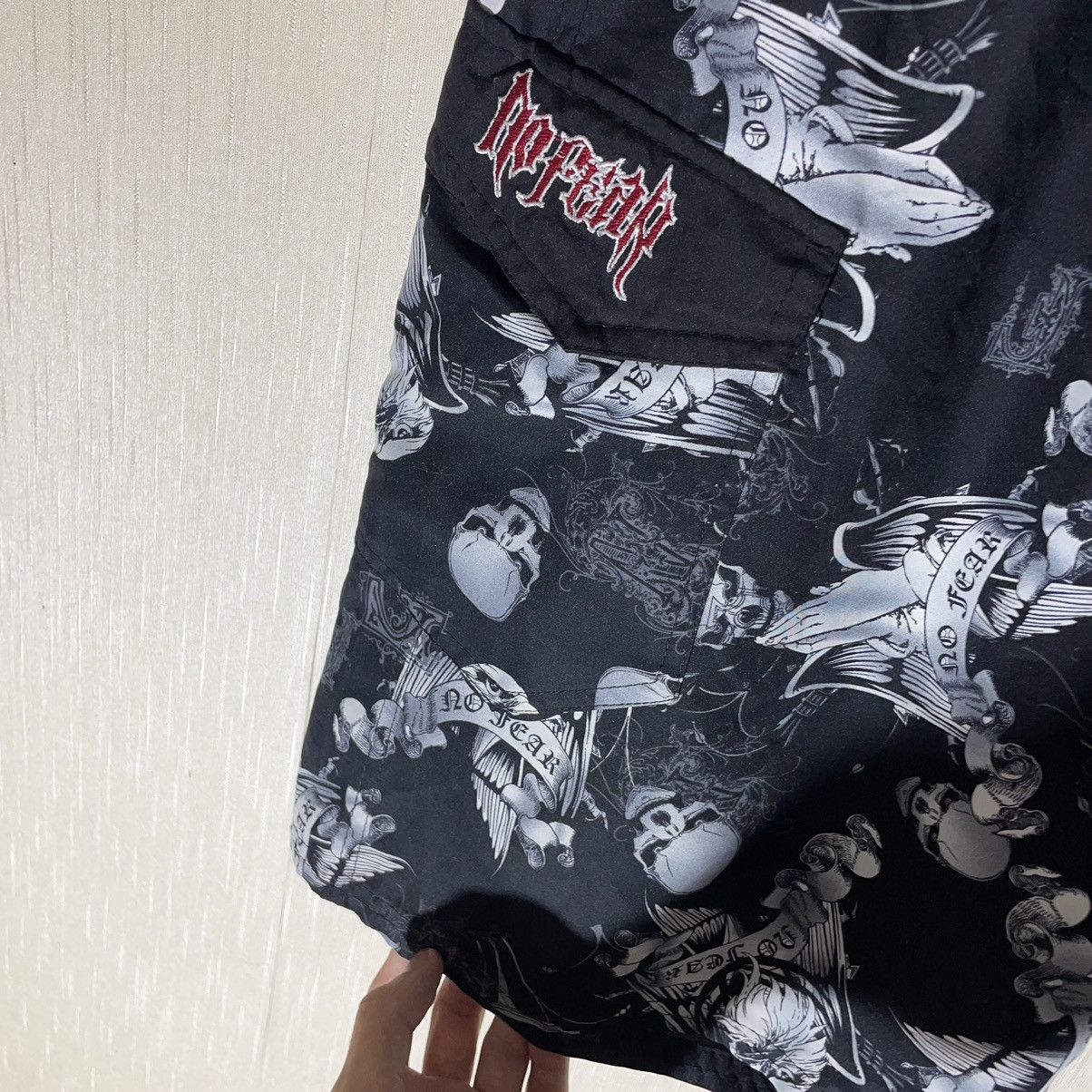 No Fear × Vintage No fear vintage streetwear shorts Size US 34 / EU 50 - 5 Thumbnail