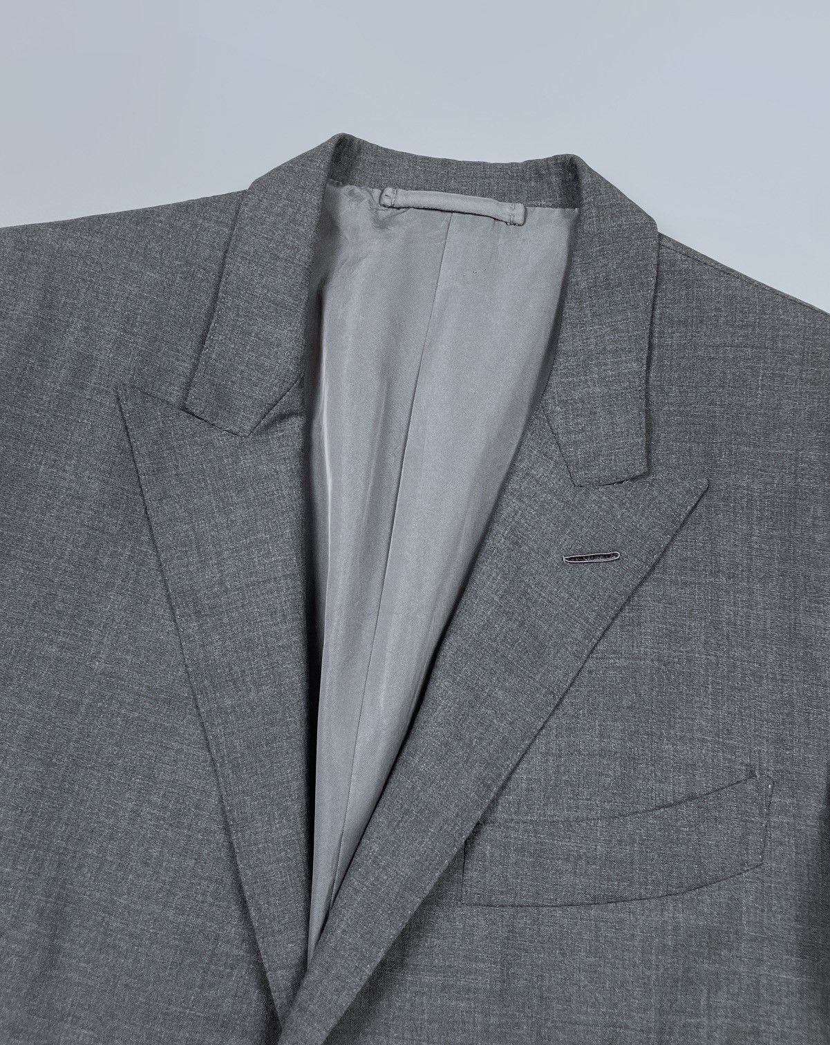 Tom Ford TOM FORD Base F 100% Wool Solid Suit Jacket Pants Size 48R Size 48R - 16 Thumbnail