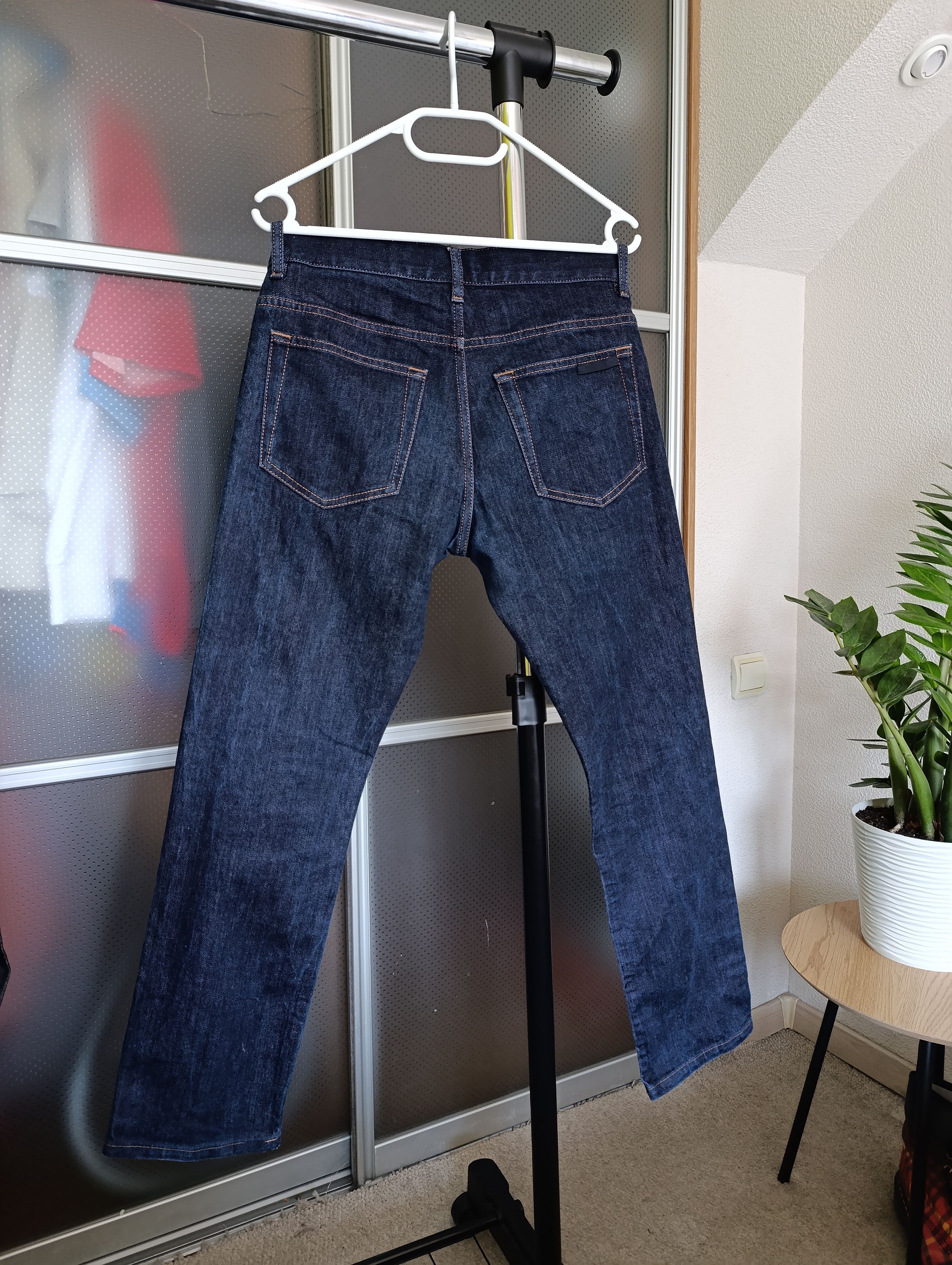 Designer × Prada PRADA SLIM-FIT MID-RISE JEANS NAVY Size US 31 - 1 Thumbnail