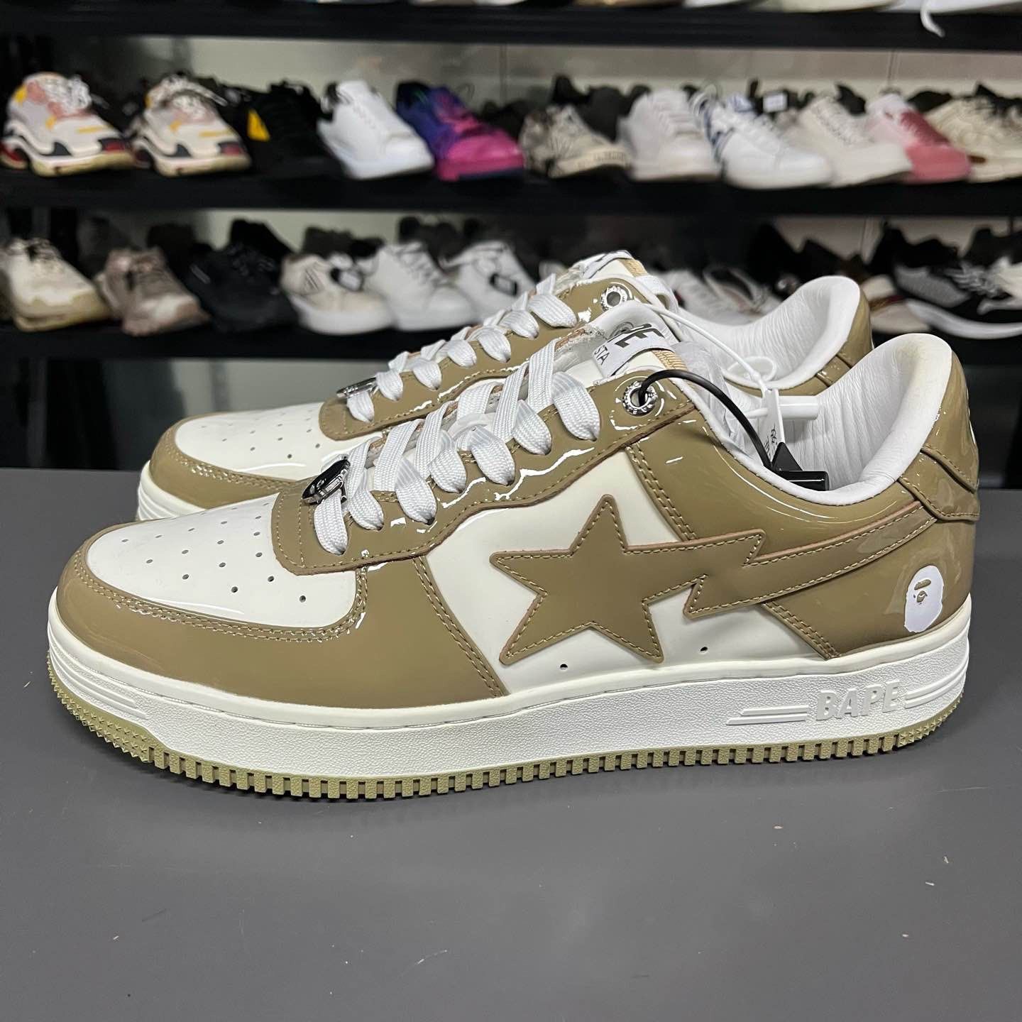 Bape A BATHING APE Patent Bape Sta Sneakers Size 11 Size US 12 / EU 45 - 1 Thumbnail