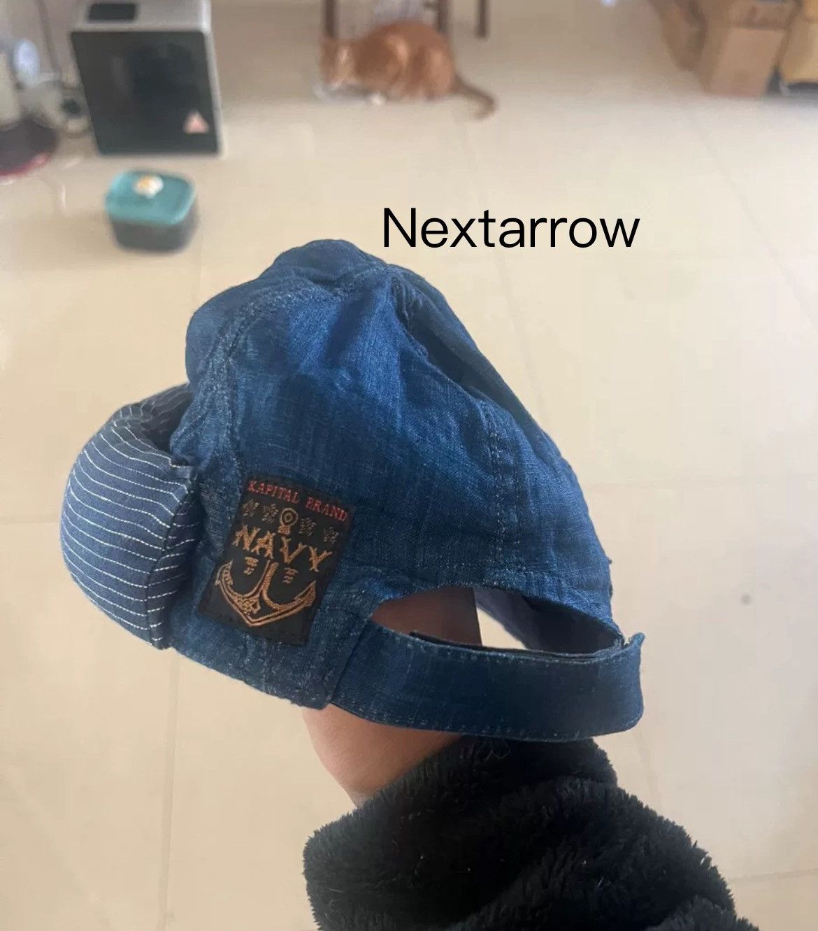 Kapital Kapital Linen Homeless Hat 2409-Nextarrow Size ONE SIZE - 2 Thumbnail