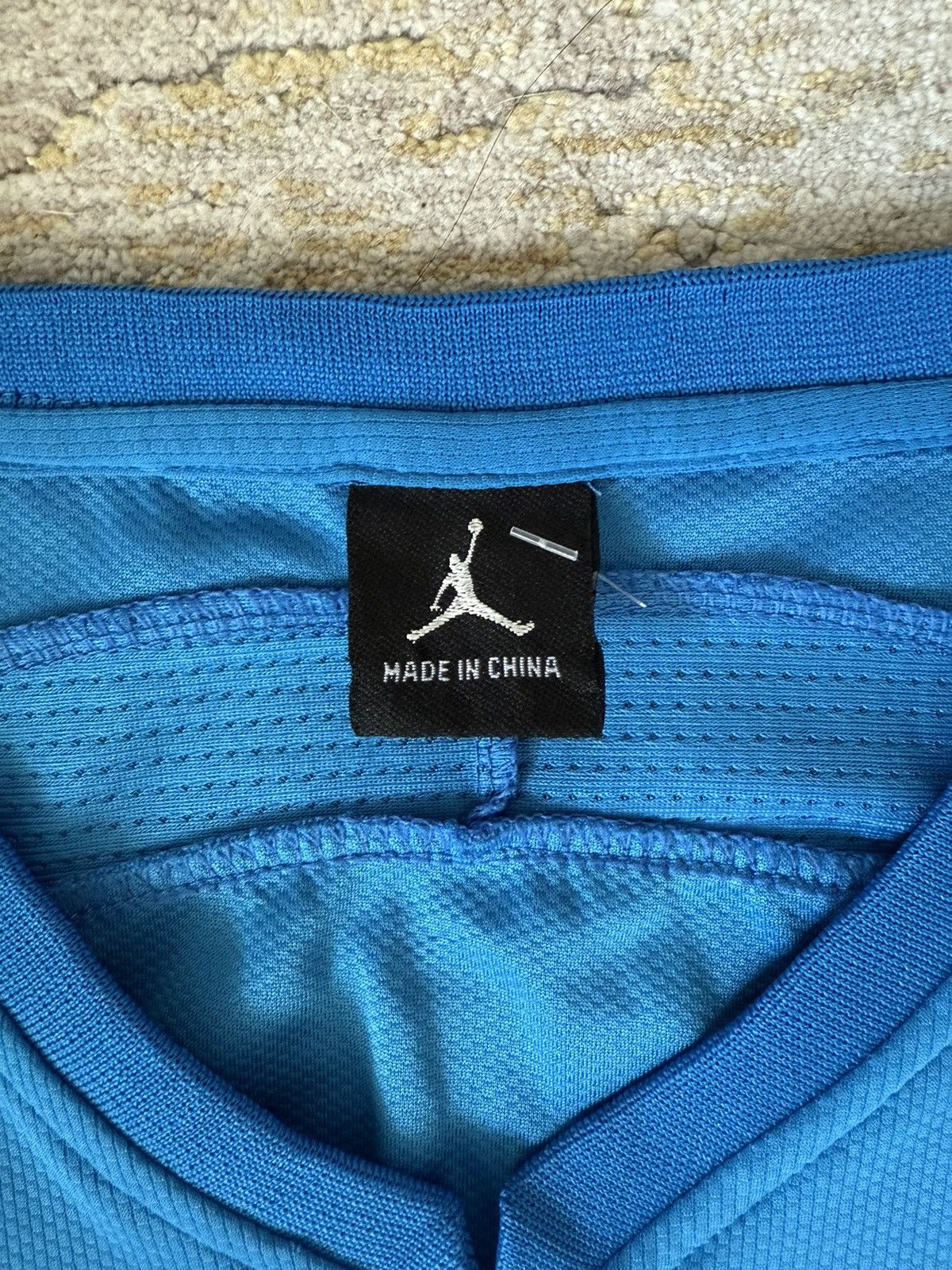 Jordan Brand Air Jordan Baggy Baby Blue 2010s Basketball Jersey Size US L / EU 52-54 / 3 - 2 Thumbnail