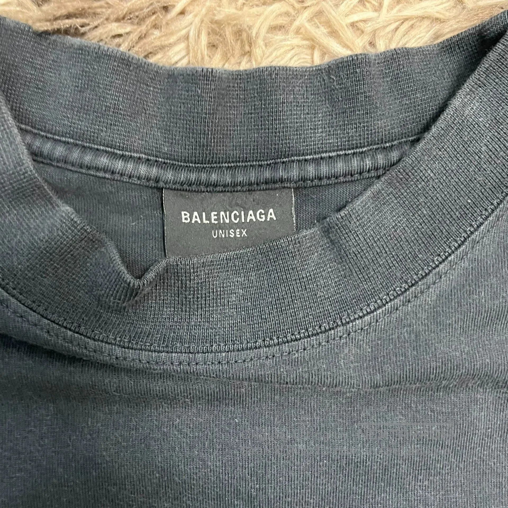 Balenciaga Balenciaga's new washed black totem Batman short sleeved sh Size US S / EU 44-46 / 1 - 3 Thumbnail