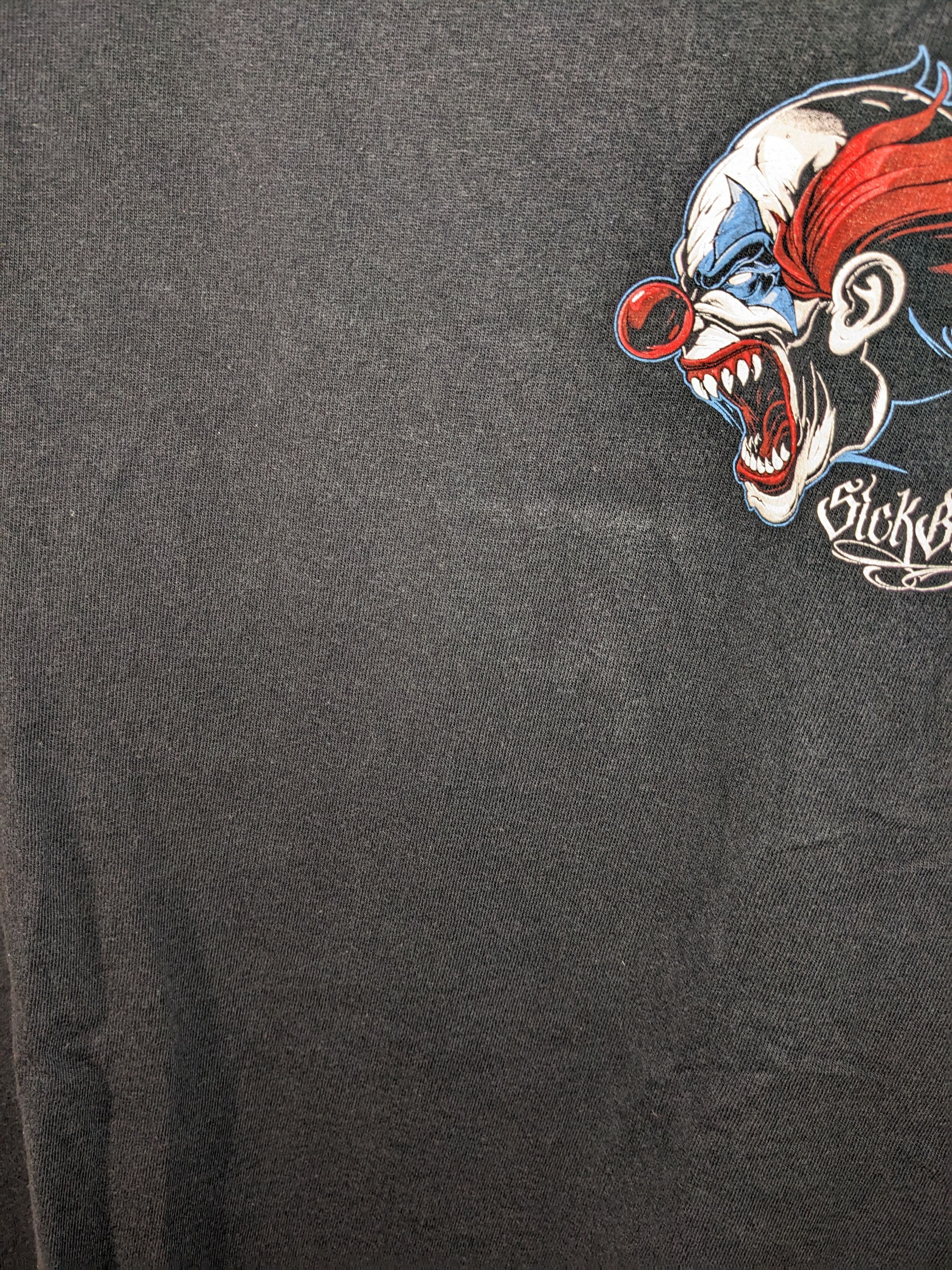 Harley Davidson × Vintage Vintage Y2K Sick Boy Motorcycle Clown Horror Scary T-Shirt Size US M / EU 48-50 / 2 - 8 Thumbnail