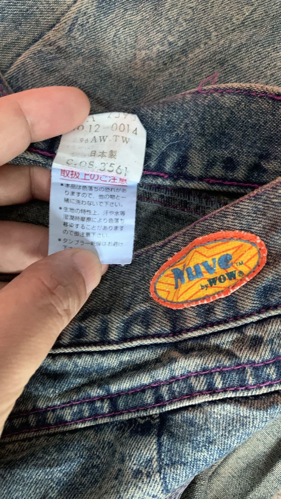 Japanese Brand VINTAGE Japan Nuve Bushpant flare denim Size 26" / US 2 / IT 38 - 11 Thumbnail