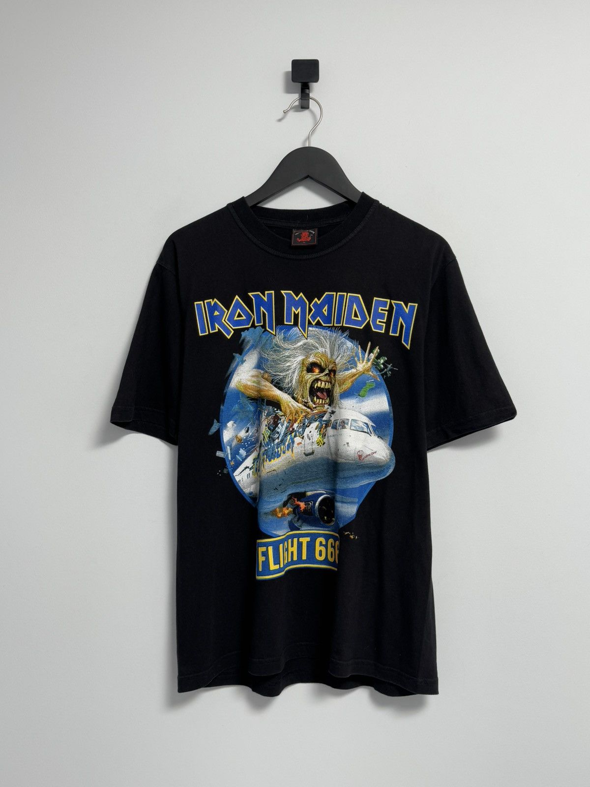 Iron Maiden × Vintage VINTAGE 2009 IRON MAIDEN FLIGHT 666 T T-SHIRT Size US M / EU 48-50 / 2 - 1 Thumbnail