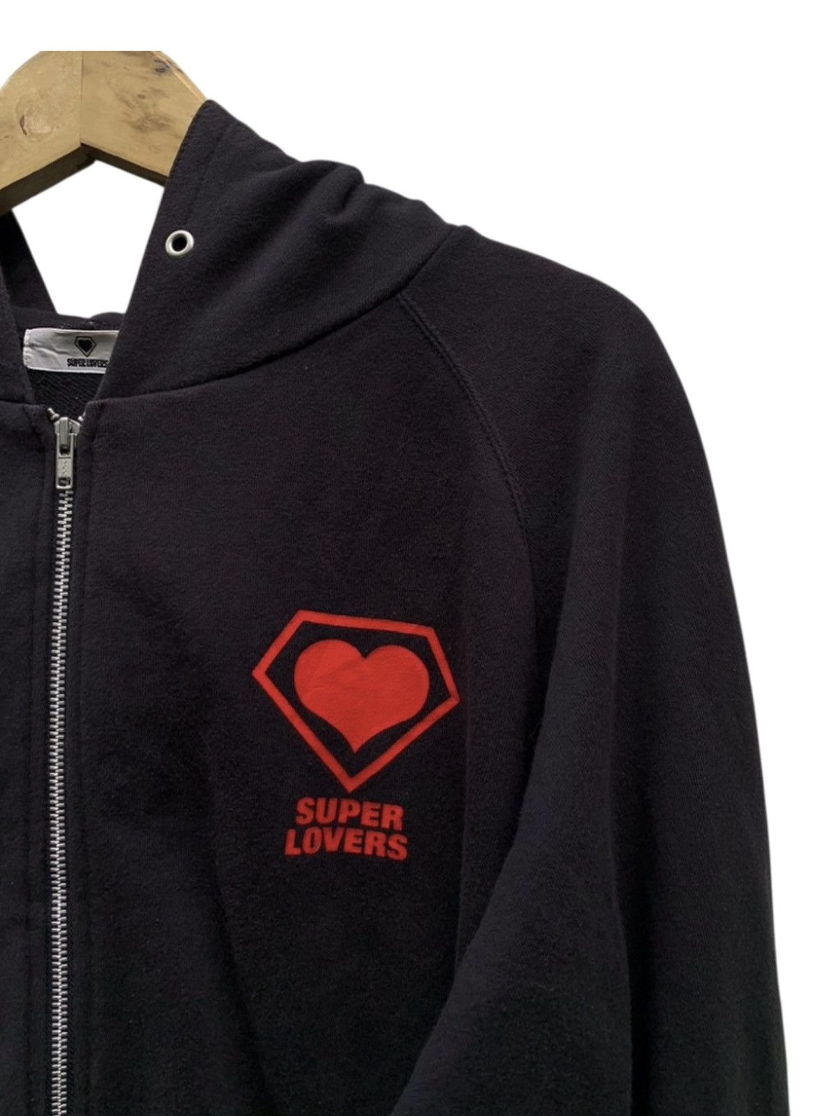Hysteric Glamour Vintage super lovers zipper hoodie y2k emo style Size US M / EU 48-50 / 2 - 4 Thumbnail