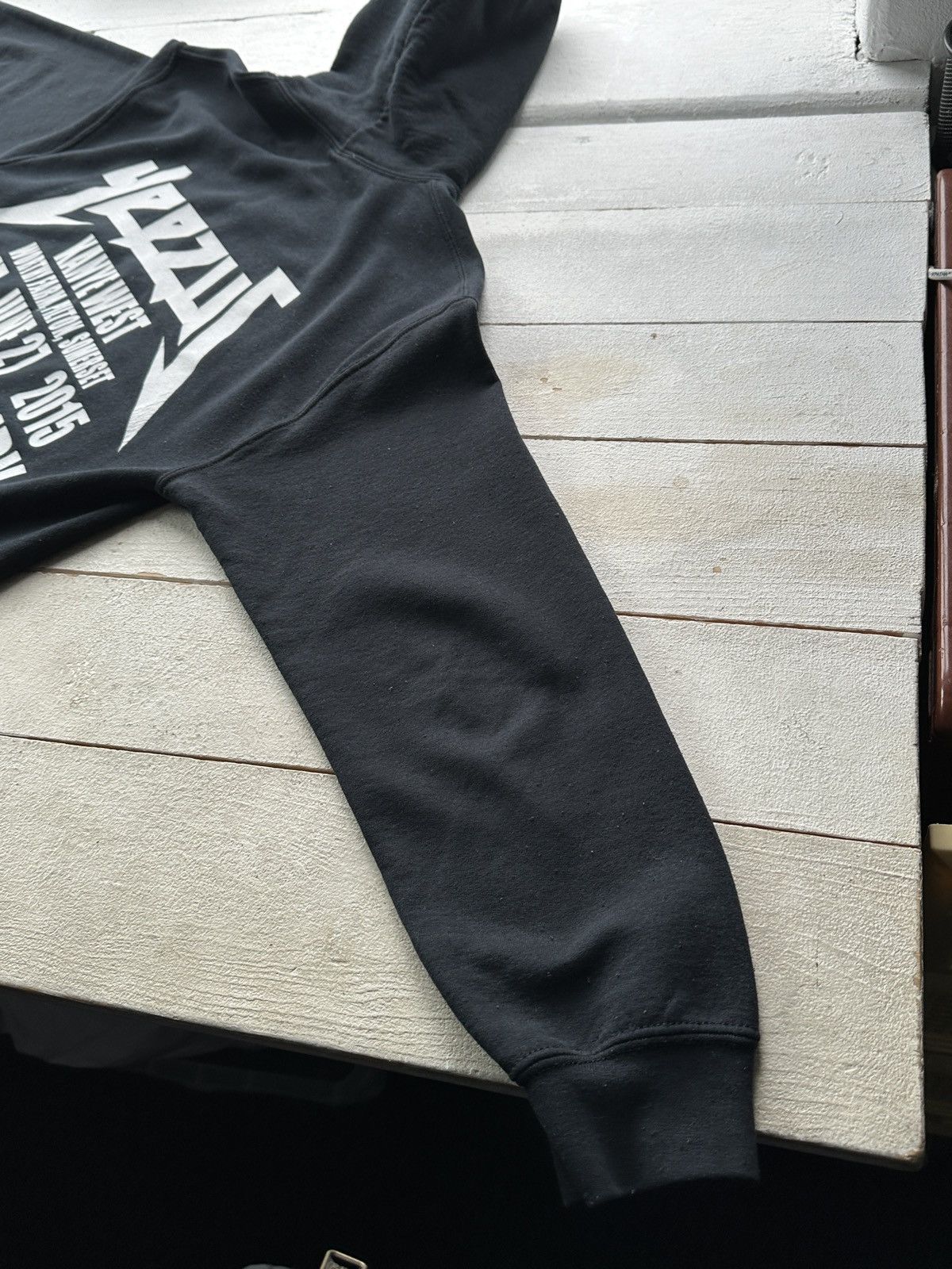 Other 🚨 YEEZUS KANYE WEST BAGGY BOXY SK8 HOODIE GLASTONBURY RARE Size US M / EU 48-50 / 2 - 6 Thumbnail