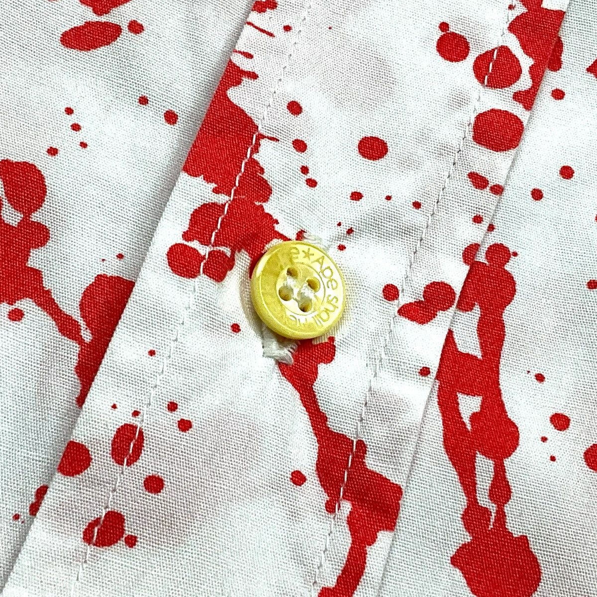 Bape OG2000's Bape Paint Splatter L/S Button up Shirt Size US L / EU 52-54 / 3 - 13 Thumbnail