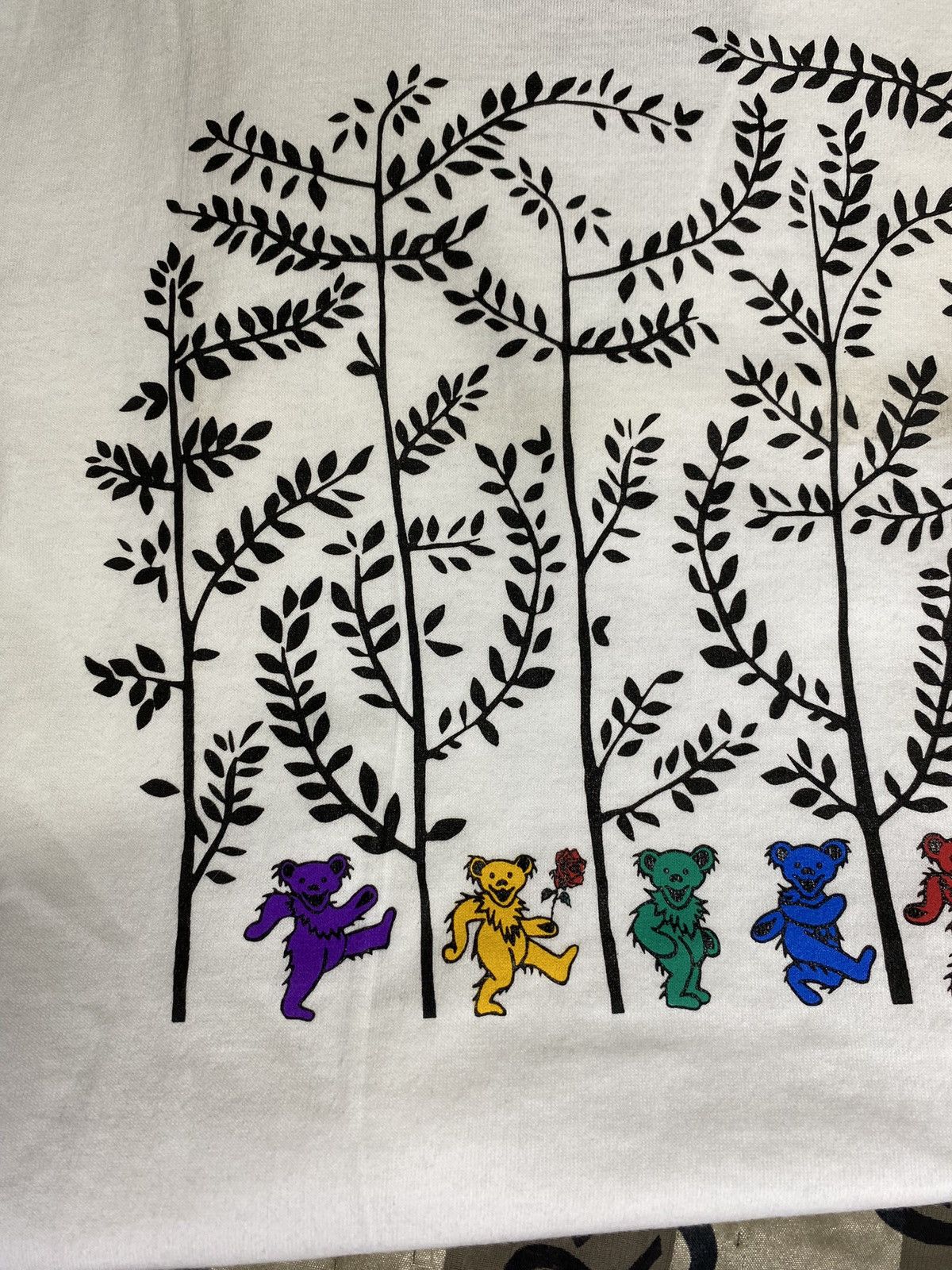 Vintage 90’s Vintage Grateful Dead Band Tee Shirt XLarge Size US XL / EU 56 / 4 - 5 Thumbnail