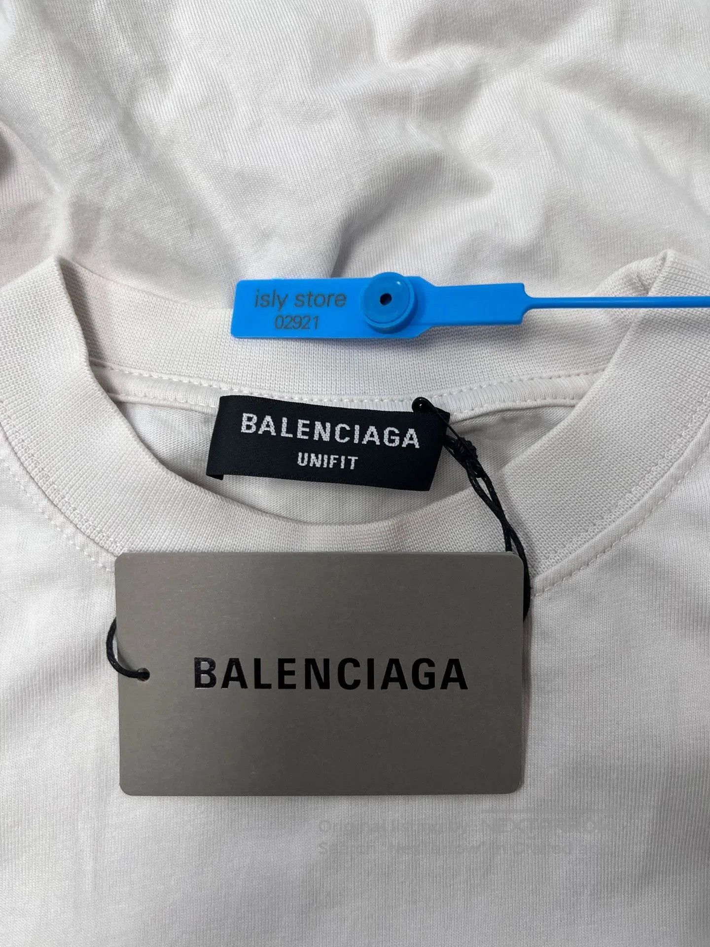 Balenciaga Balenciaga White Logo Print Casual T-Shirt. Size US S / EU 44-46 / 1 - 4 Thumbnail