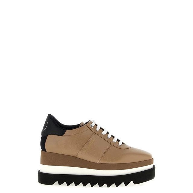 STELLA MCCARTNEY Elyse Beige Sneakers New (Women's size:6;)