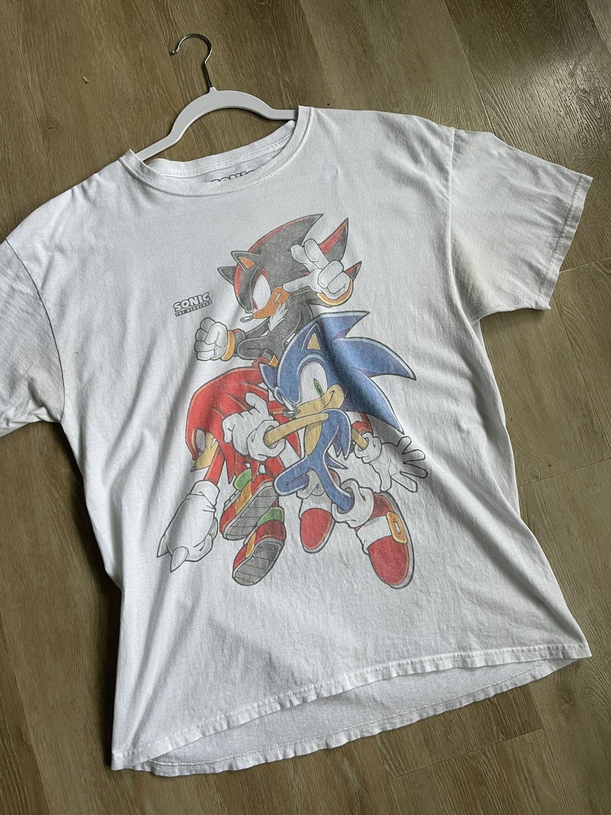 Vintage VINTAGE SONIC THE HEDGEHOG GRAPHIC TEE Size US L / EU 52-54 / 3 - 2 Thumbnail