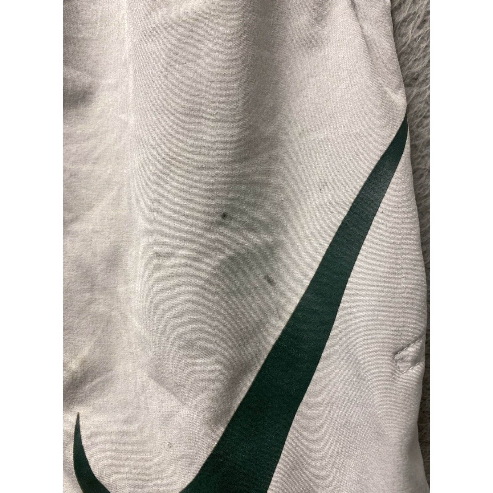 Nike VINTAGE Nike Men’s Athletic Shorts Workout Running Gray Size M Drawstring Size US 31 - 3 Thumbnail