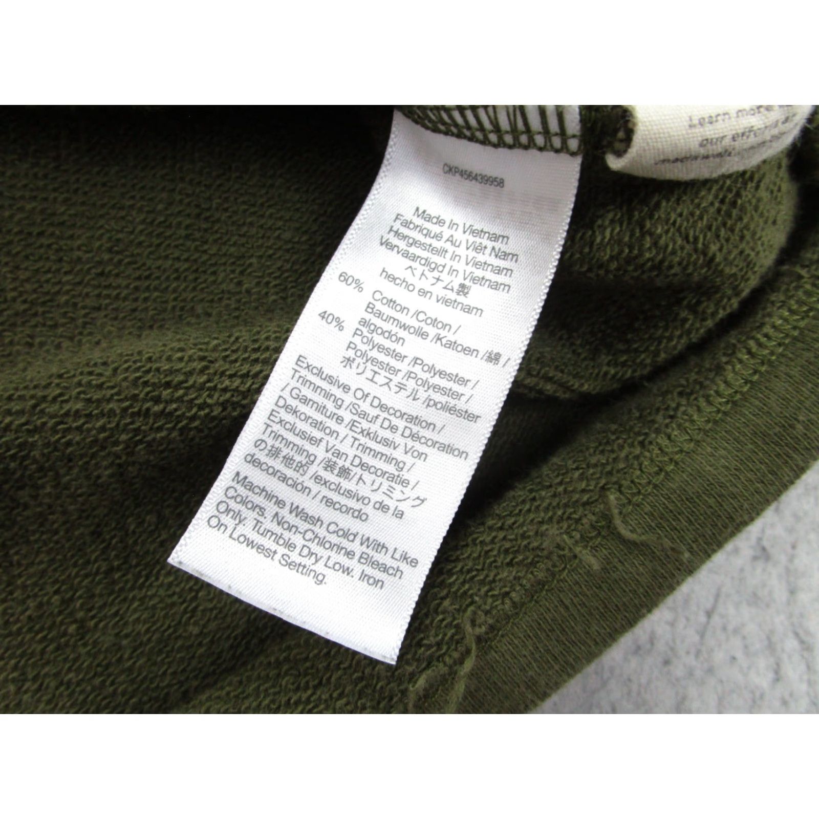 Madewell Madewell Hoodie Womens Large Green Olive Embroidered MWL Pullover Athleisure Loungewear Size L / US 10 / IT 46 - 7 Thumbnail
