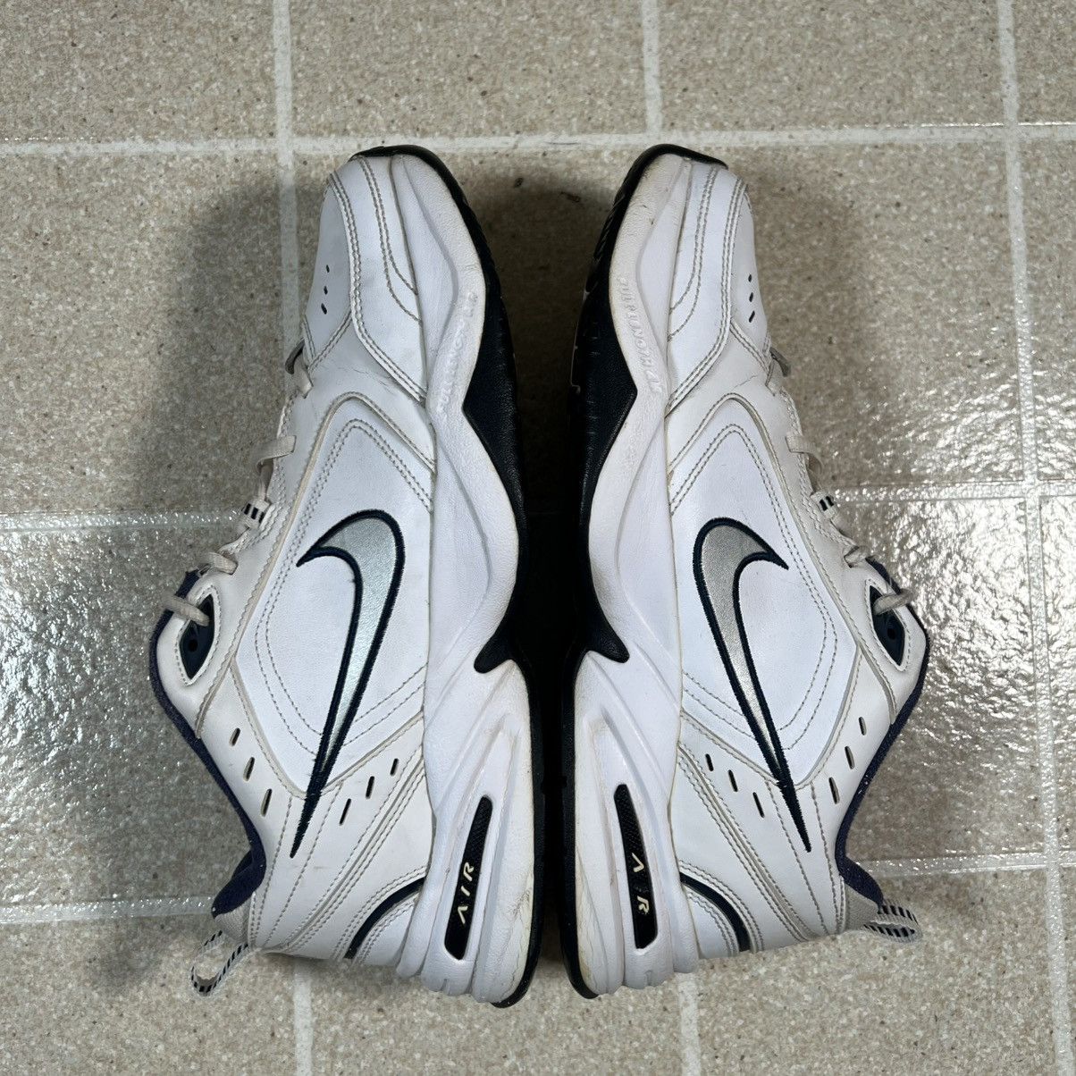 Nike Nike Air Monarch IV White Blue Athletic Shoes Men Size 10 Size US 10 / EU 43 - 7 Thumbnail