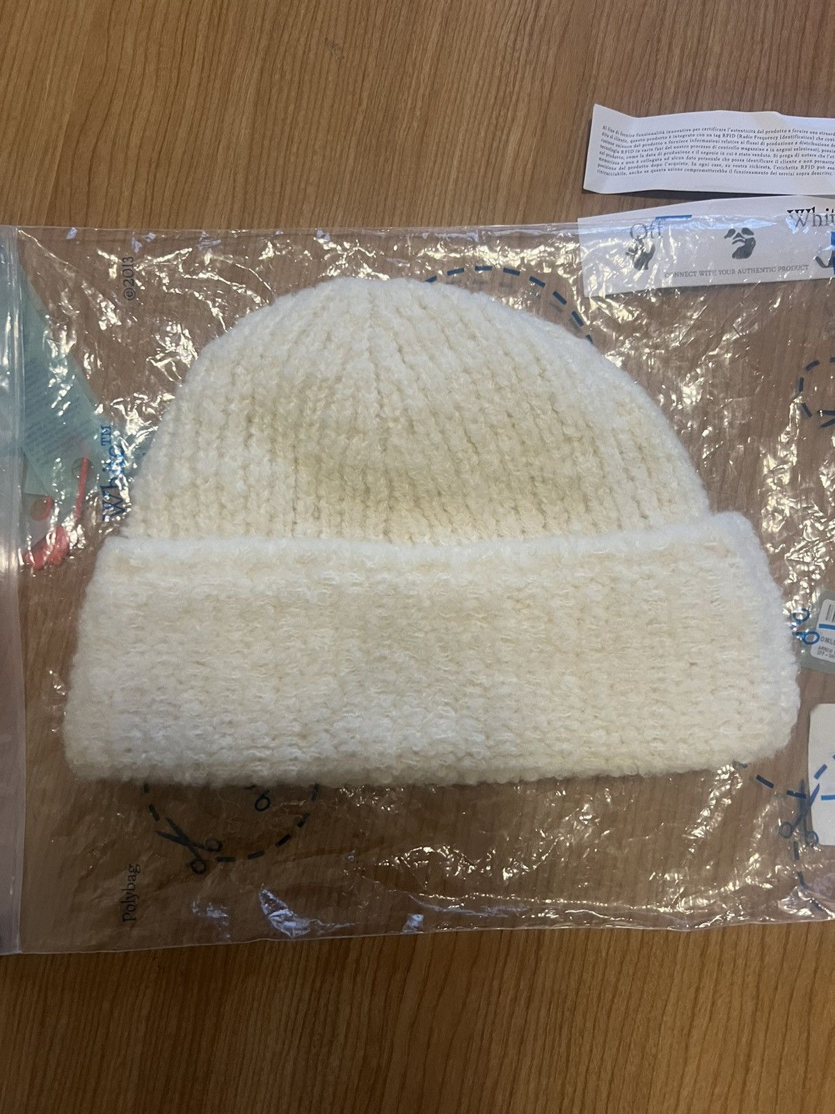 Off-White Off-White Embroidered Beanie Size ONE SIZE - 3 Thumbnail