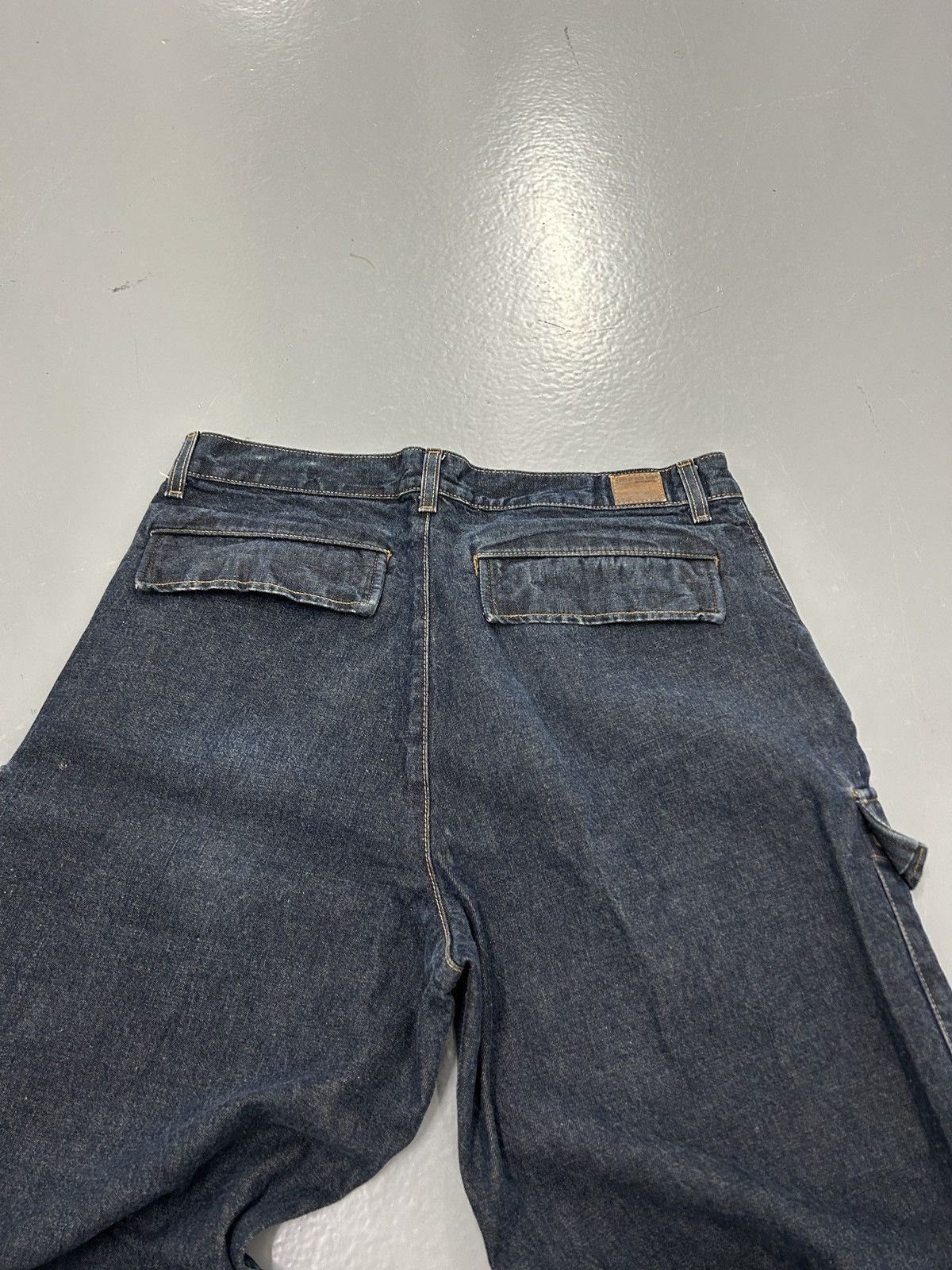 Carhartt × Levi's × Vintage CRAZY VINTAGE 90’s LEVIS JNCO STYLE CARGO BAGGY JEANS Y2k Size US 34 / EU 50 - 7 Thumbnail