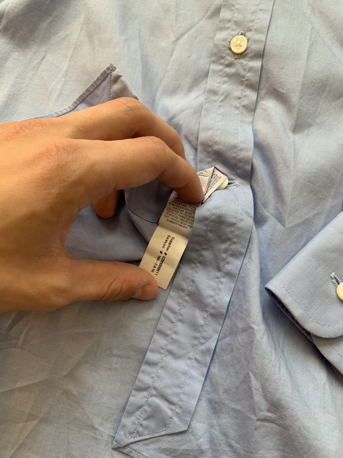 Ralph Lauren Purple Label 🔥RALP LAUREN PURPLE LABEL SHIRT BUTTON UP OLD MONEY STYLE Size US L / EU 52-54 / 3 - 13 Thumbnail
