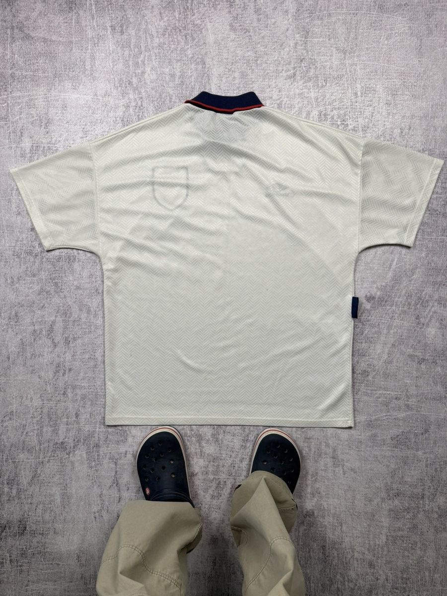 Umbro Vintage white Umbro England football jersey 1993-1995 Size US XL / EU 56 / 4 - 11 Thumbnail