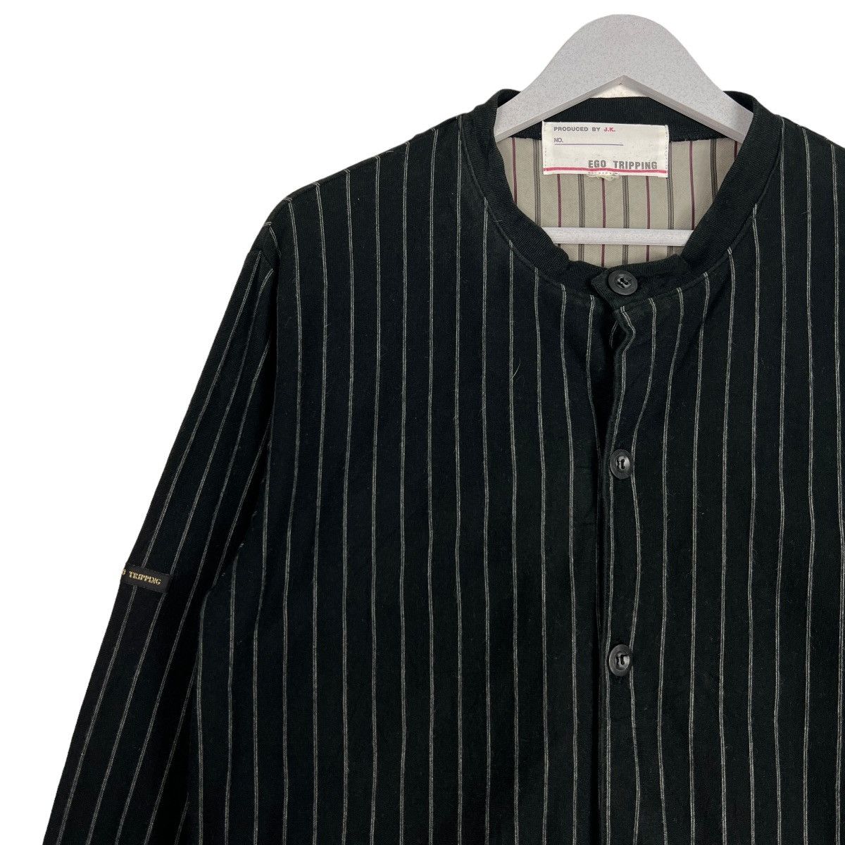 Ego Tripping 🔥 EGO TRIPPING JAPAN STRIPE CARDIGAN JACKET MADE IN JAPAN Size US M / EU 48-50 / 2 - 7 Thumbnail