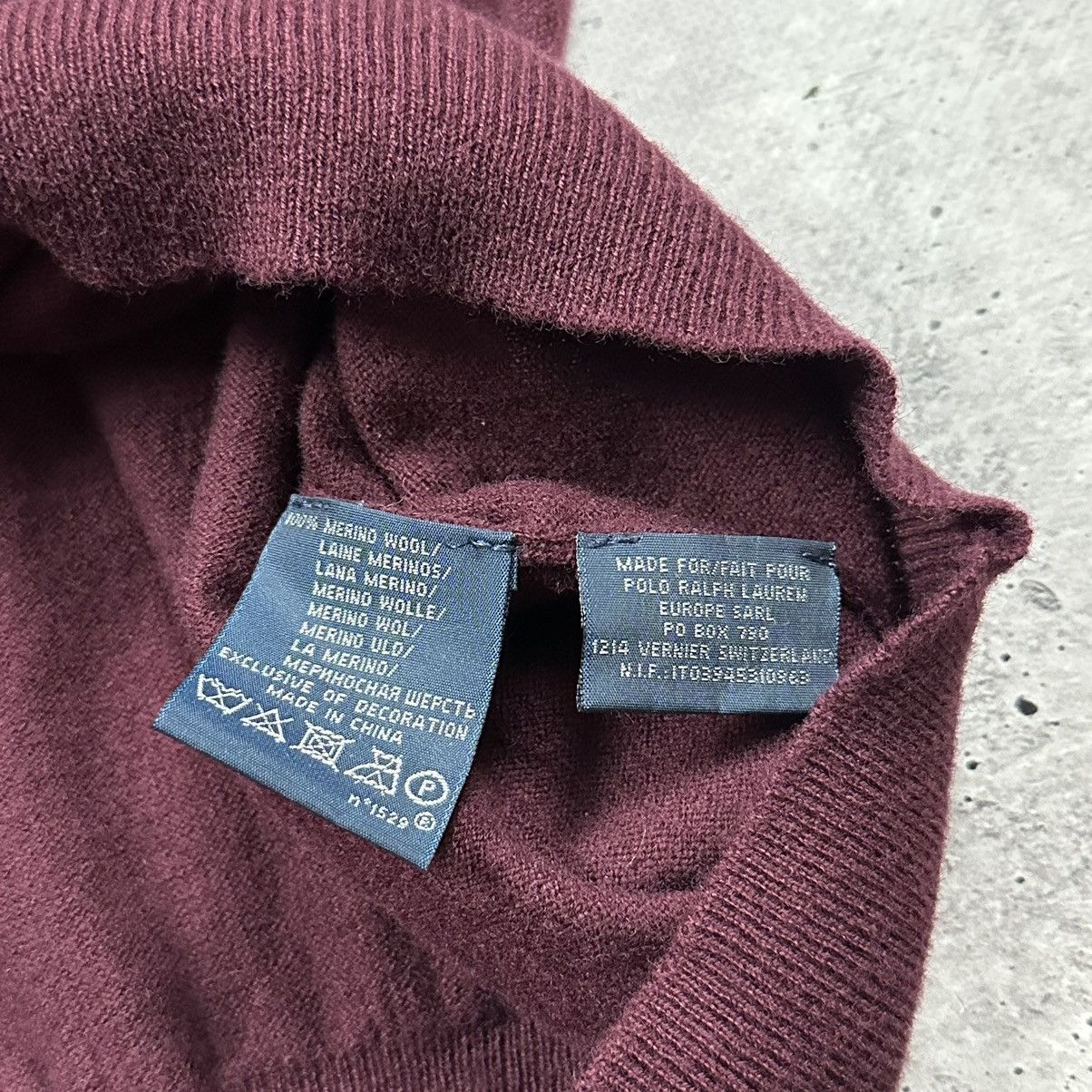 Polo Ralph Lauren Vintage Polo Ralph Lauren Jumper Merino Wool Men’s Size L Size US L / EU 52-54 / 3 - 10 Thumbnail