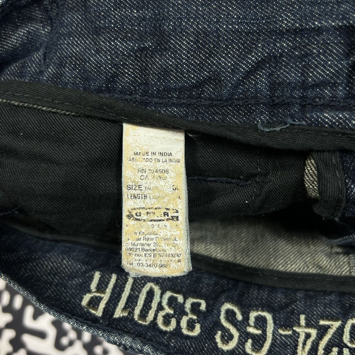 G-Star Vintage Y2K G Star Raw Japanese Style Denim Distressed Jeans Size US 30 / EU 46 - 17 Thumbnail