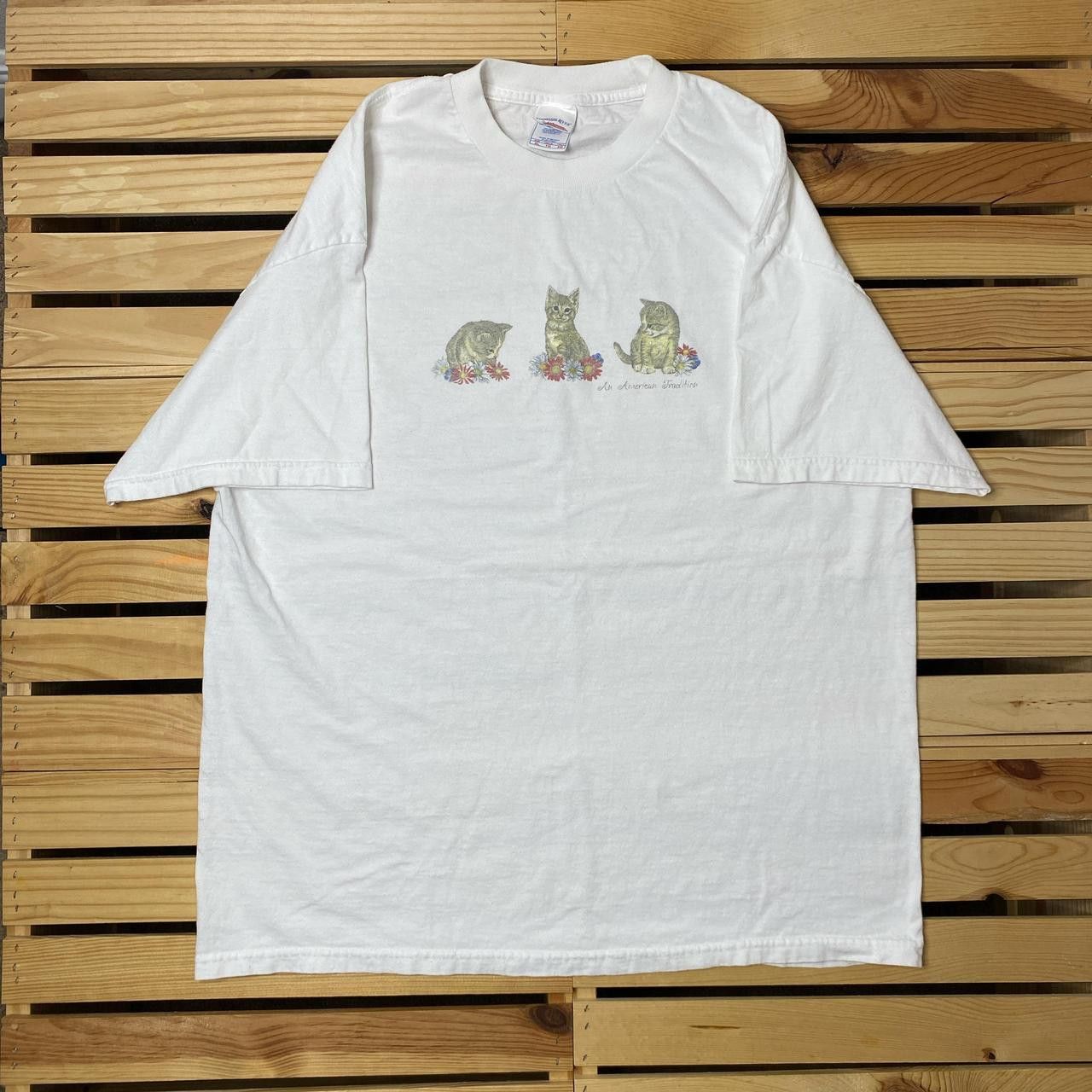 Other Vintage Kittens White Nature Tee Size XL Size US XL / EU 56 / 4 - 1 Thumbnail