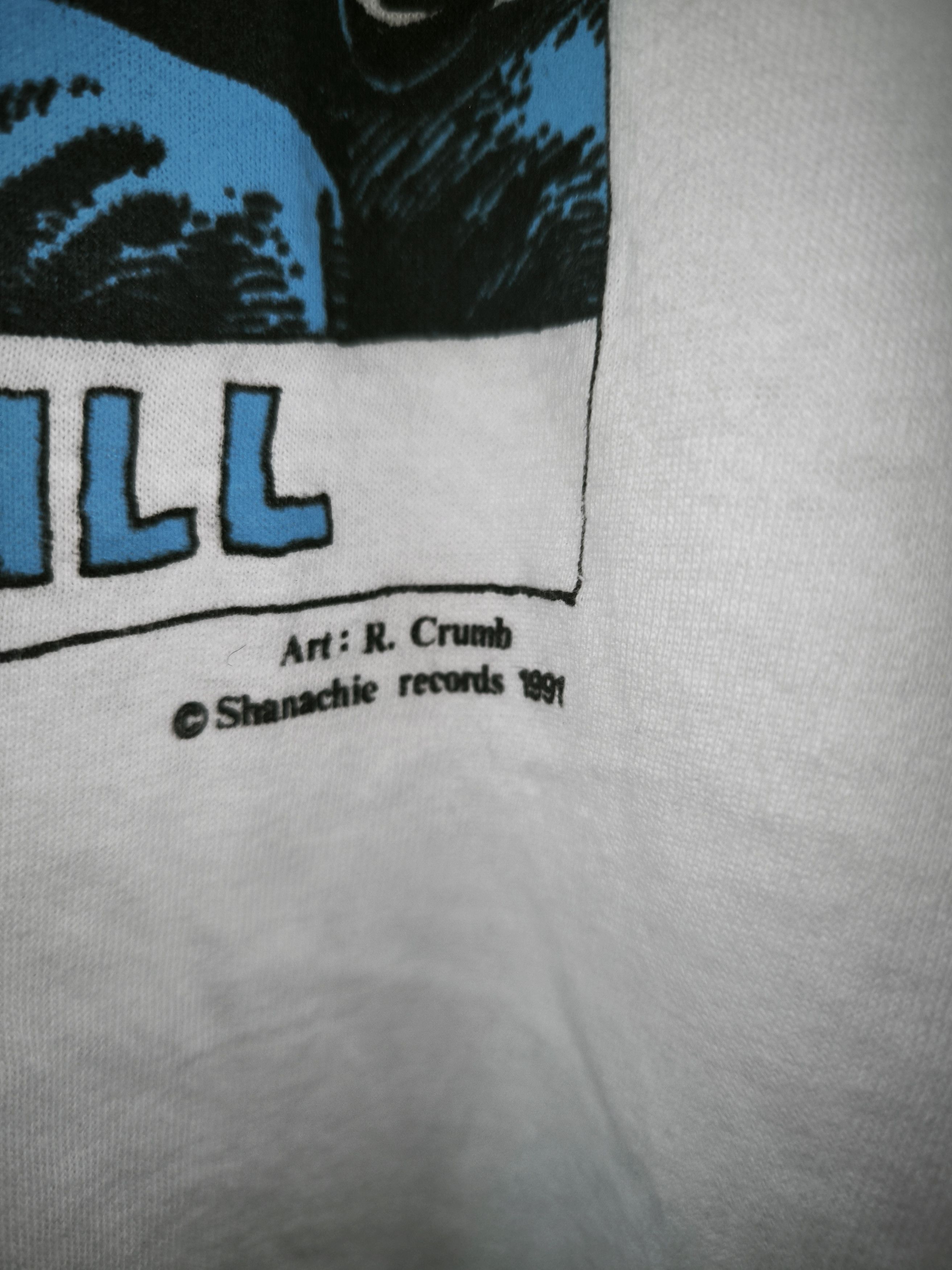 Arts & Science 80s Blues Musician Big Bill R.Crumbs Last Gasp Book Tee Size US M / EU 48-50 / 2 - 12 Thumbnail