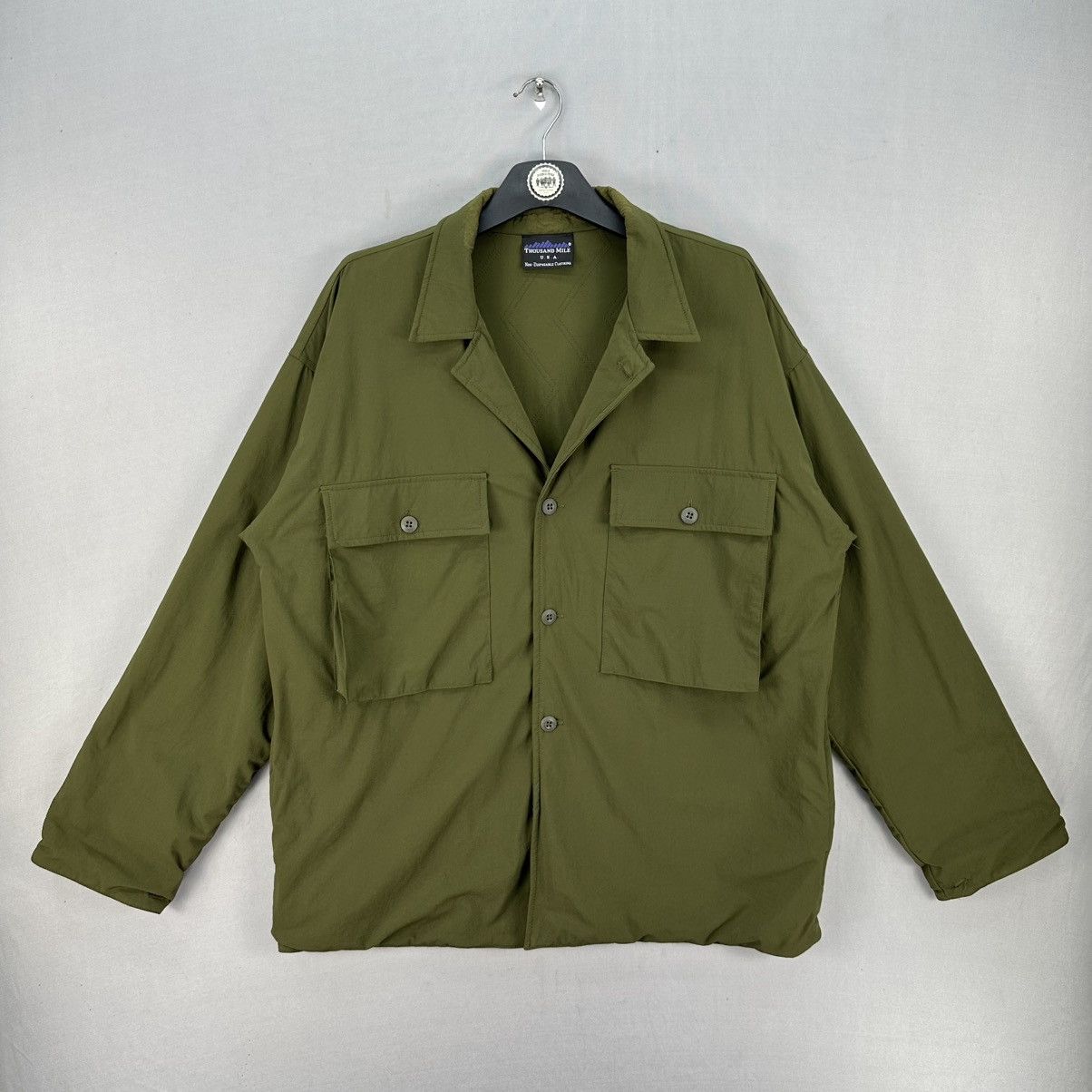 American Apparel Vintage Thousand Mile U.S.A Flannel Jacket Size US L / EU 52-54 / 3 - 1 Thumbnail