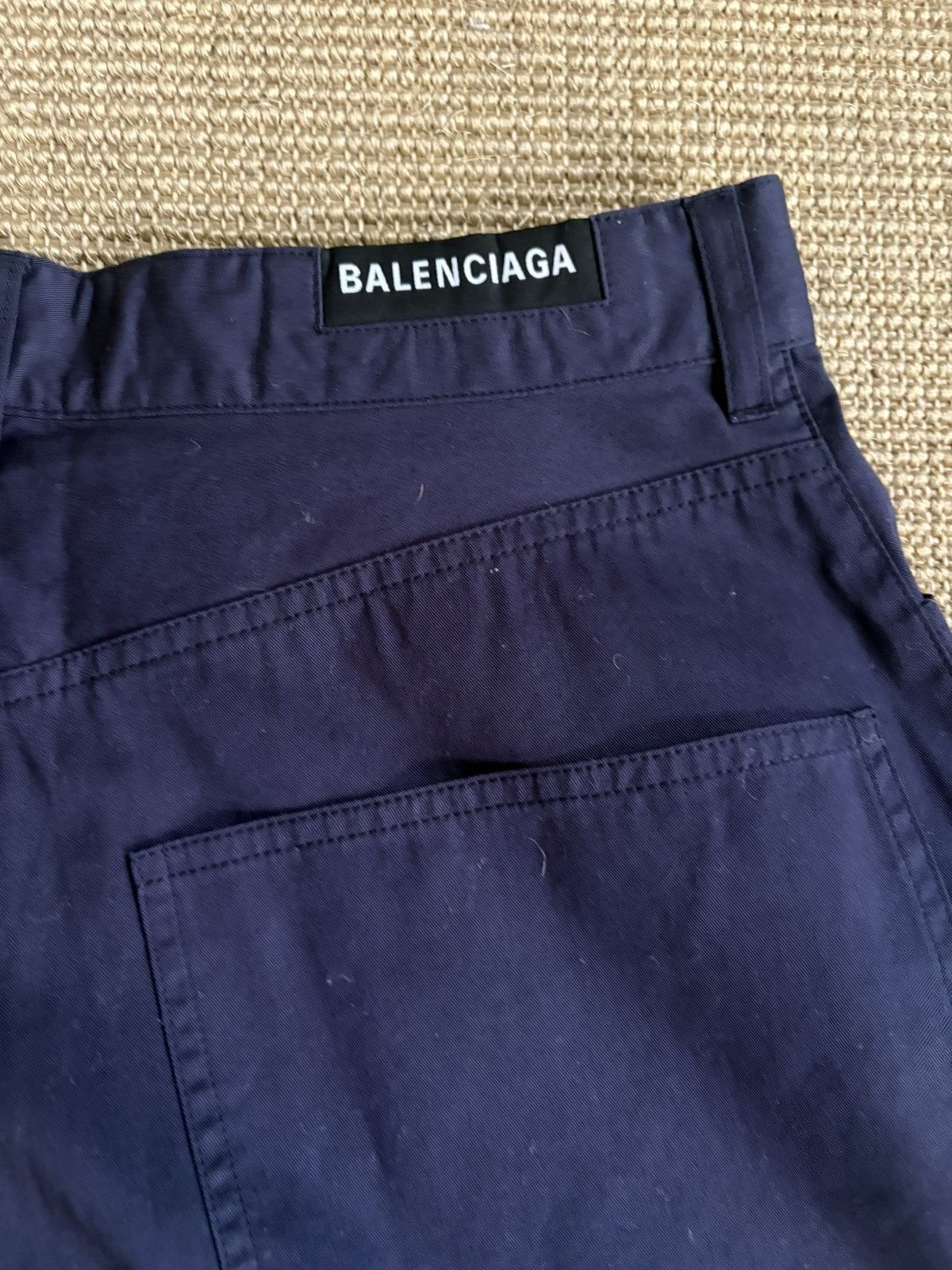 Balenciaga Balenciaga Pants Blue Size US 26 / EU 42 - 3 Thumbnail