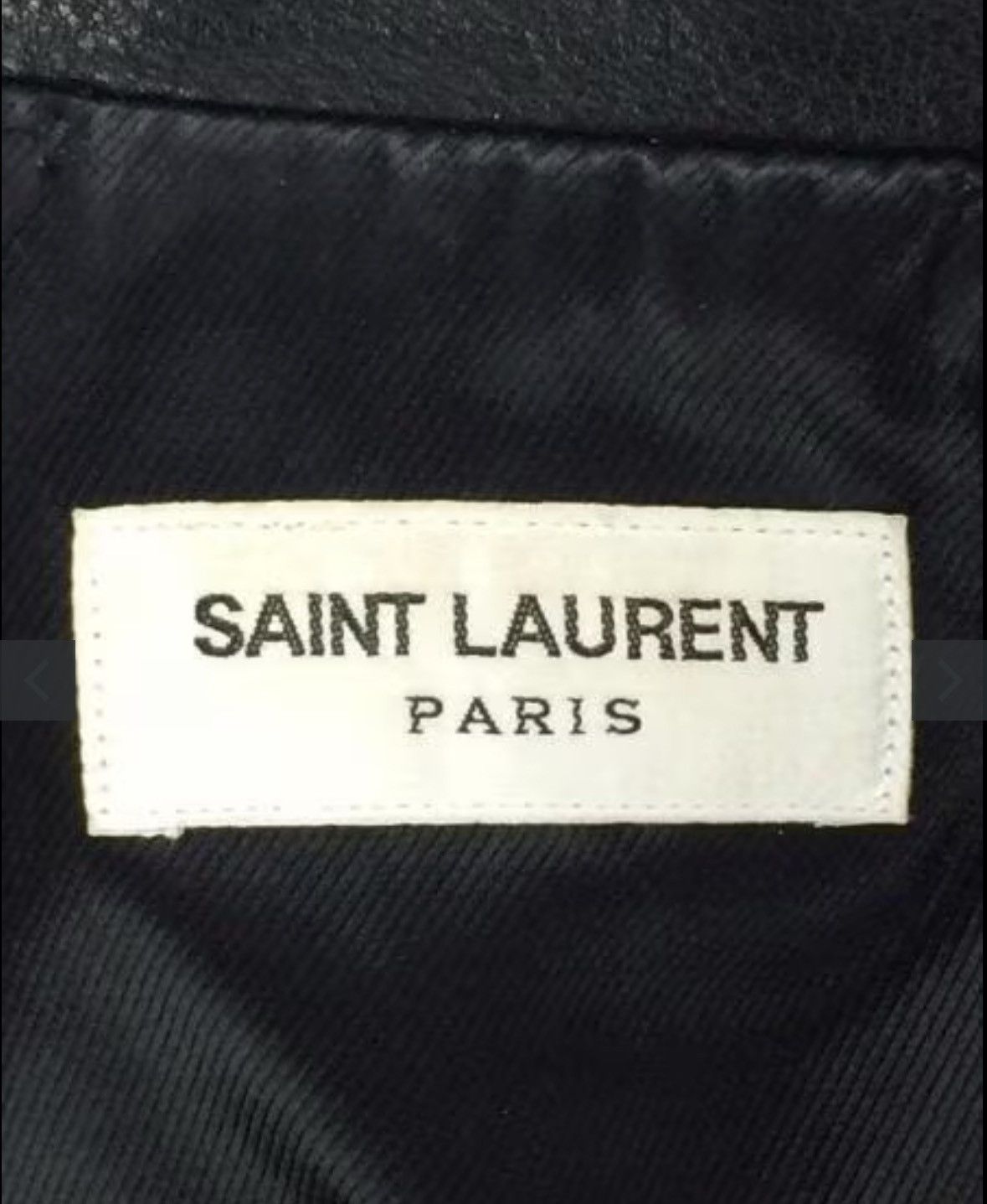 Saint Laurent Paris Saint laurent 14FW cafe racer leather jacket sz44 Size US S / EU 44-46 / 1 - 5 Thumbnail