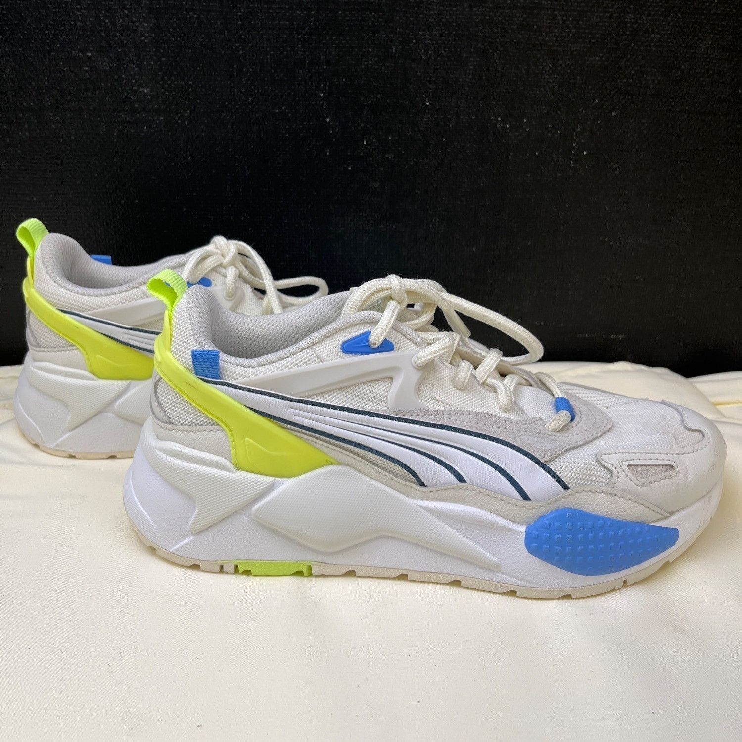 Puma Puma RS-X Mens White Running Sneakers Size 5.5 SKU 6372 Size US 5.5 / EU 38 - 1 Thumbnail