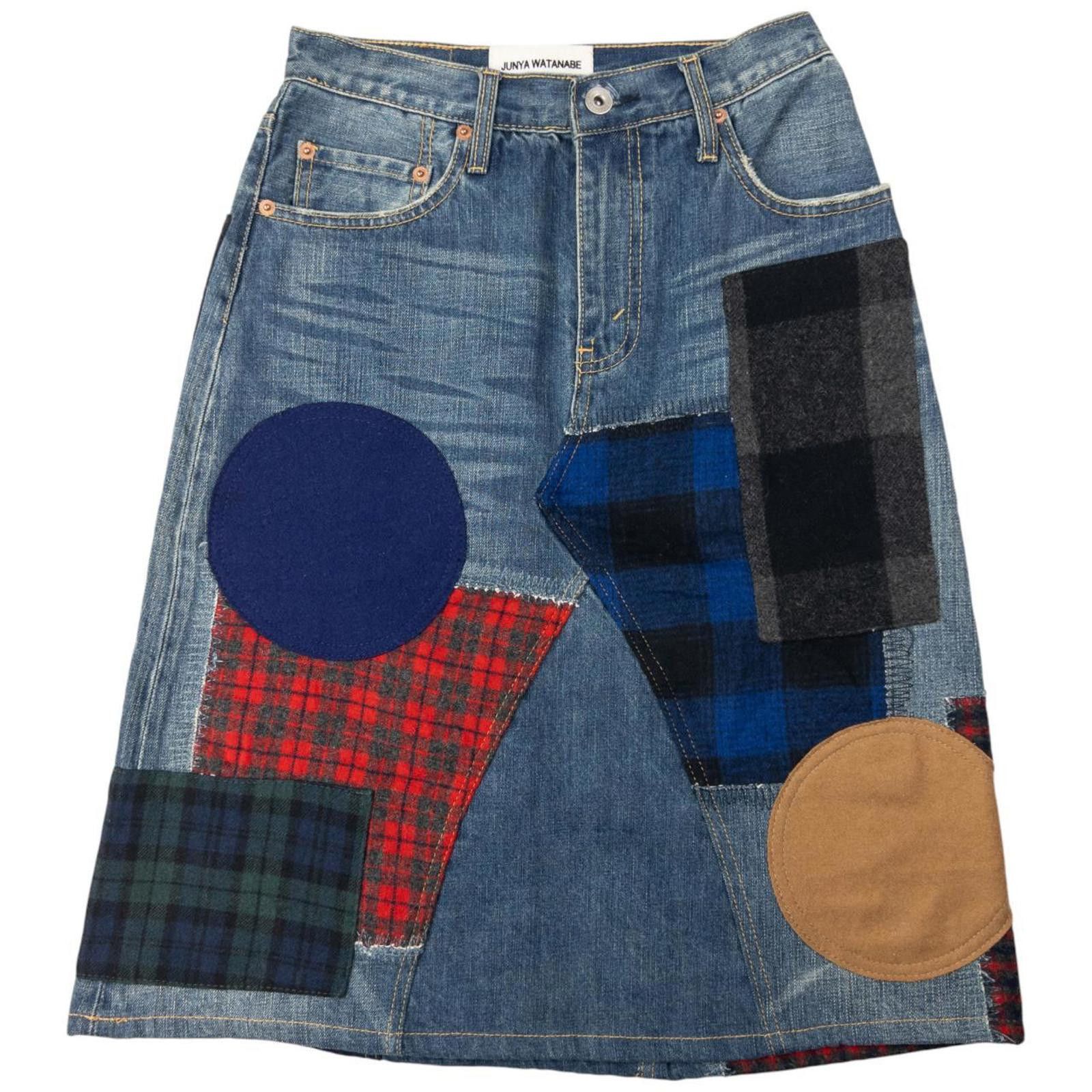 Junya Watanabe Vintage Junya Watanabe Comme Des Garçons Skirt Womens Size S Size 28" / US 6 / IT 42 - 1 Thumbnail