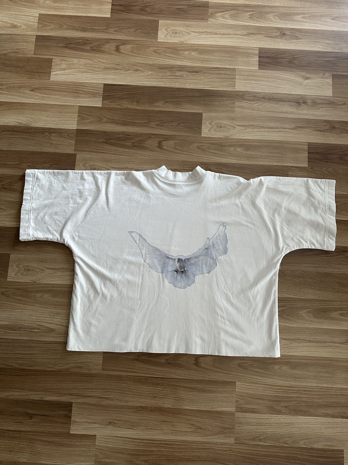 Balenciaga × Gap × Yeezy Yeezy Gap Dove No Seam T-shirt Size US M / EU 48-50 / 2 - 2 Thumbnail