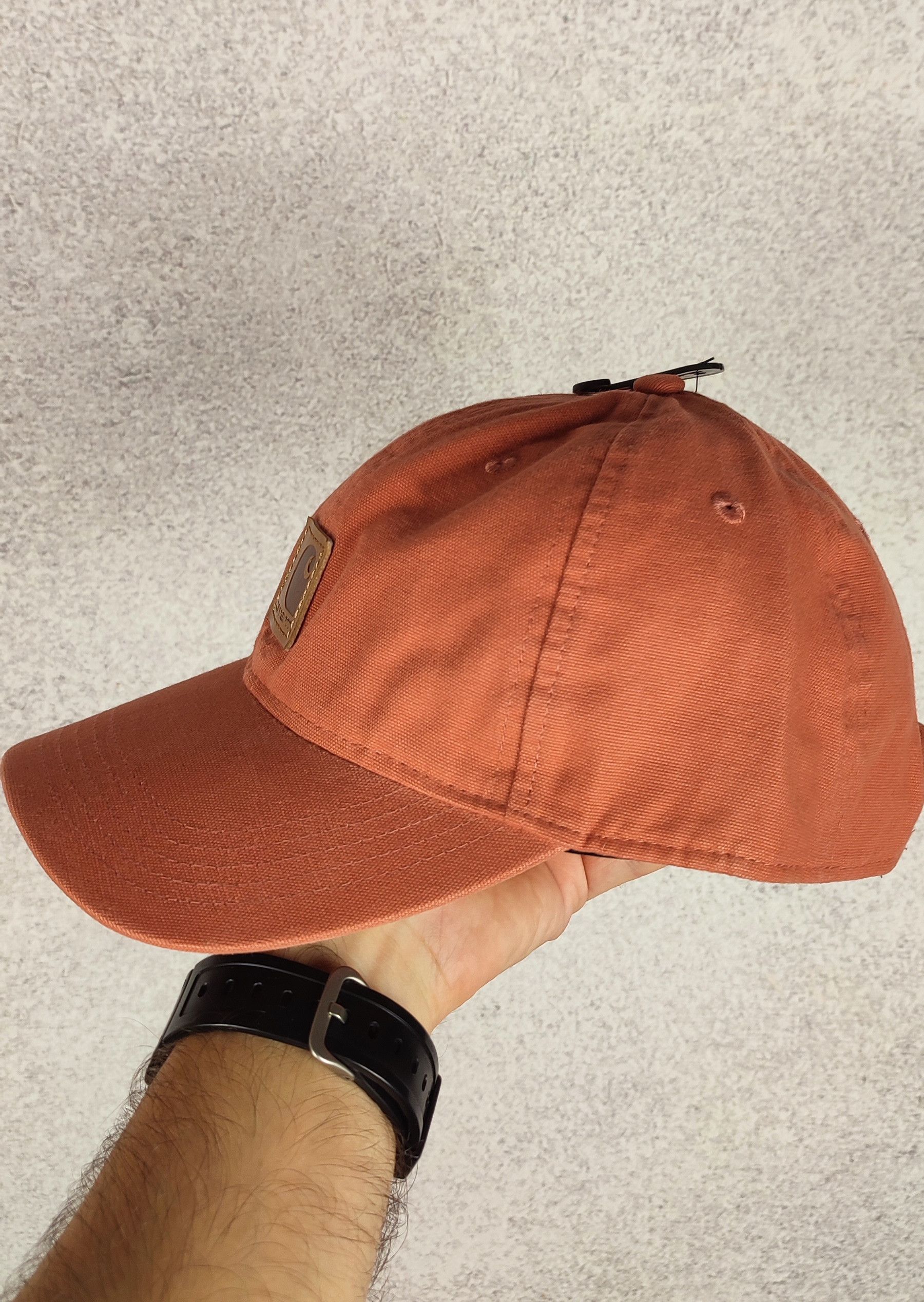 Carhartt Carhartt WIP Canvas Patch Cap Terra Cotta 6 Panel Hat Size ONE SIZE - 3 Thumbnail