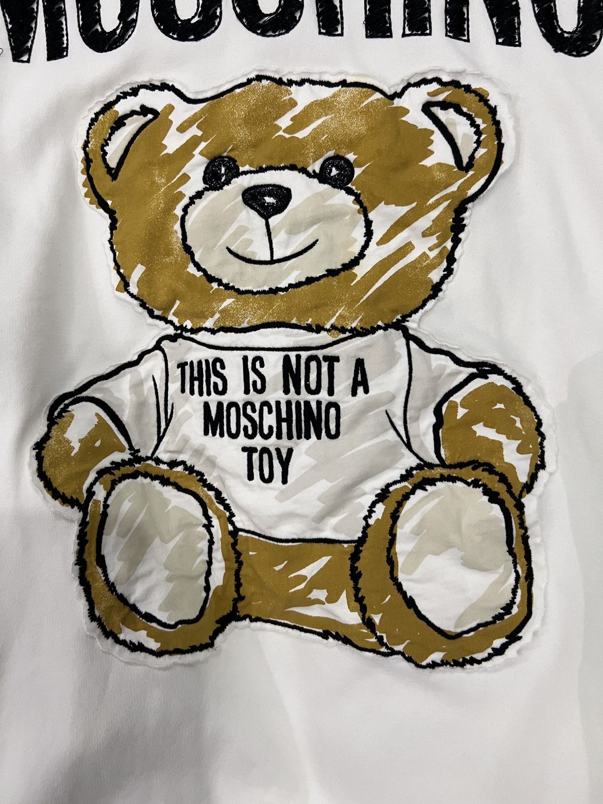 Moschino Moschino Teddy Bear Long Sweatshirt Size XS / US 0-2 / IT 36-38 - 5 Thumbnail