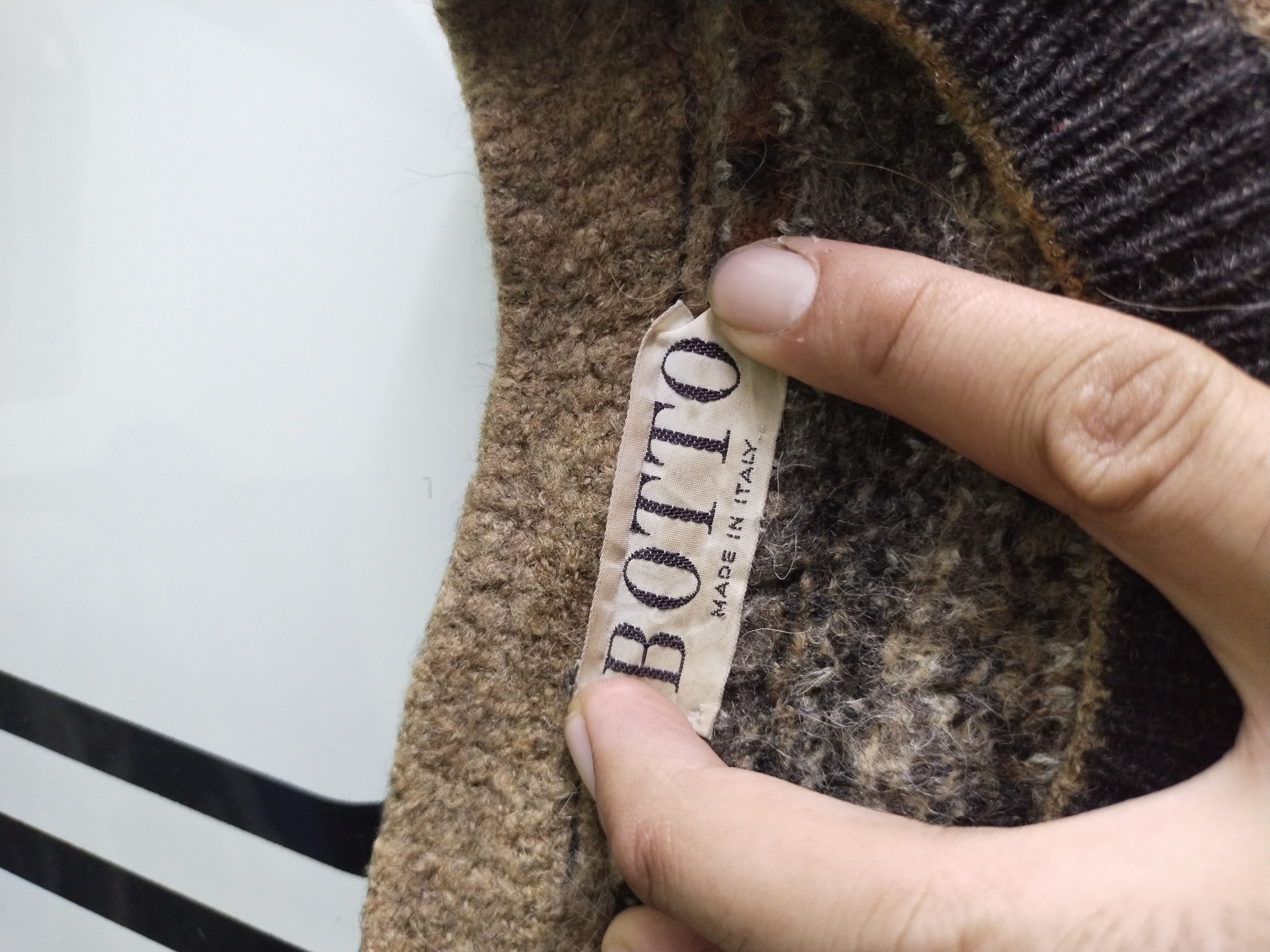 Homespun Knitwear × Vintage Vtg BOTTO Wool Knitwear Seditionaries Made in Italy Size US M / EU 48-50 / 2 - 8 Thumbnail