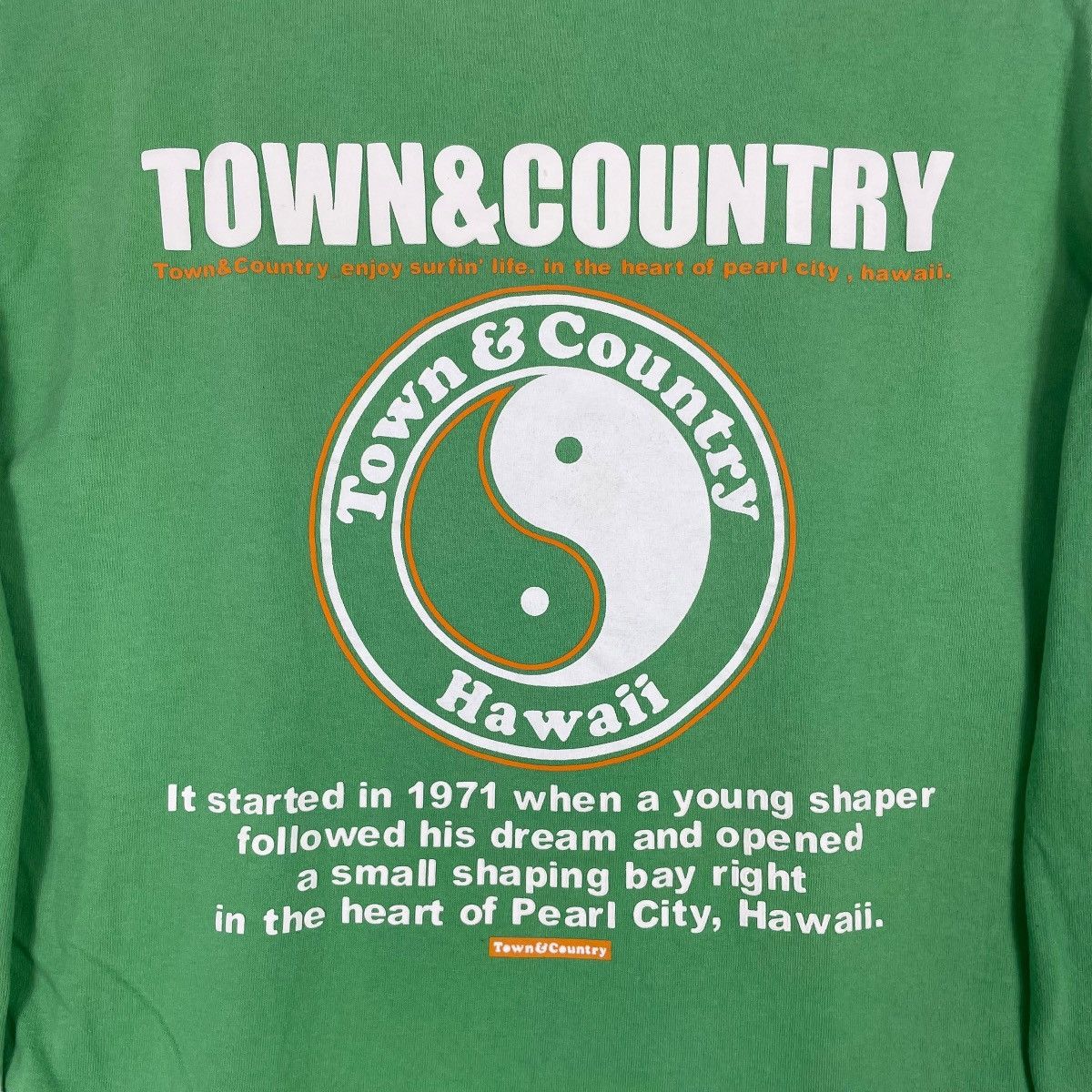 Vintage Vintage Town And Country Surfing Long Sleeve Shirt Size US M / EU 48-50 / 2 - 2 Thumbnail